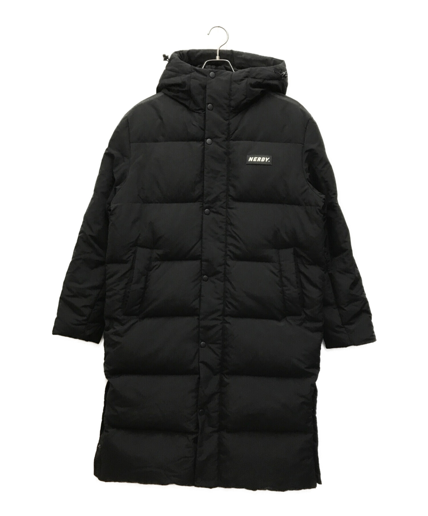 中古・古着通販】NERDY (ノルディ) NY Long down Jacket ブラック