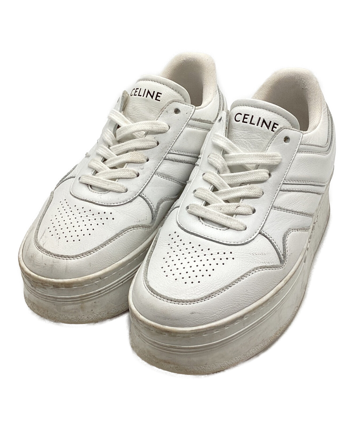 中古・古着通販】CELINE (セリーヌ) ブロックスニーカー