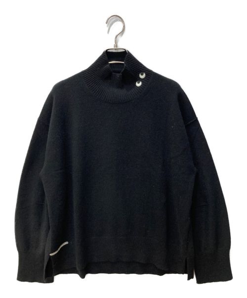 【中古・古着通販】UNIQLO (ユニクロ) ANYA HINDMARCH (アニヤハインドマーチ) カシミヤハイネックセーター ブラック サイズ:L  未使用品｜ブランド・古着通販 トレファク公式【TREFAC FASHION】スマホサイト