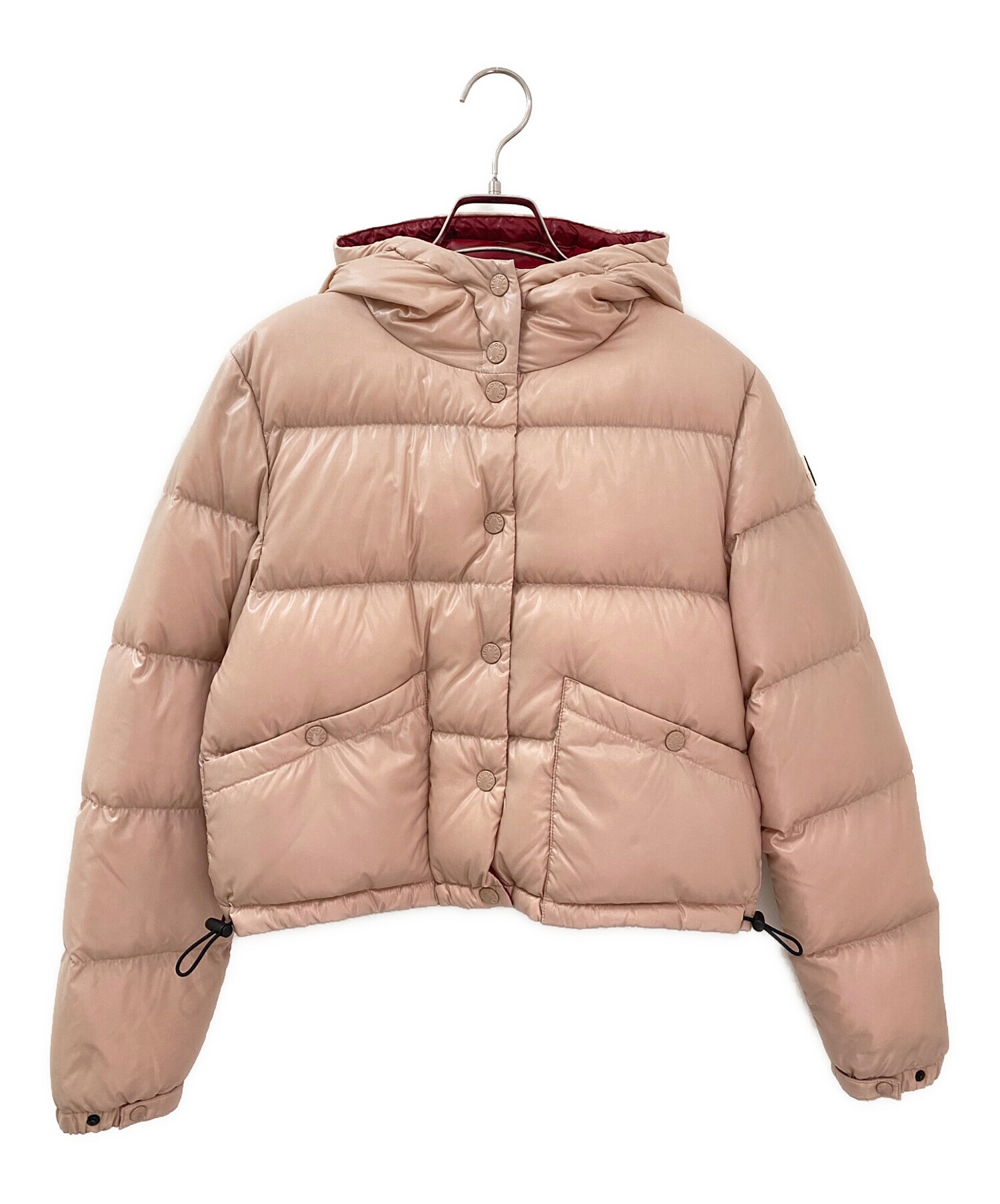 MONCLER (モンクレール) BARDANETTE ダウンジャケット ピンク サイズ:1