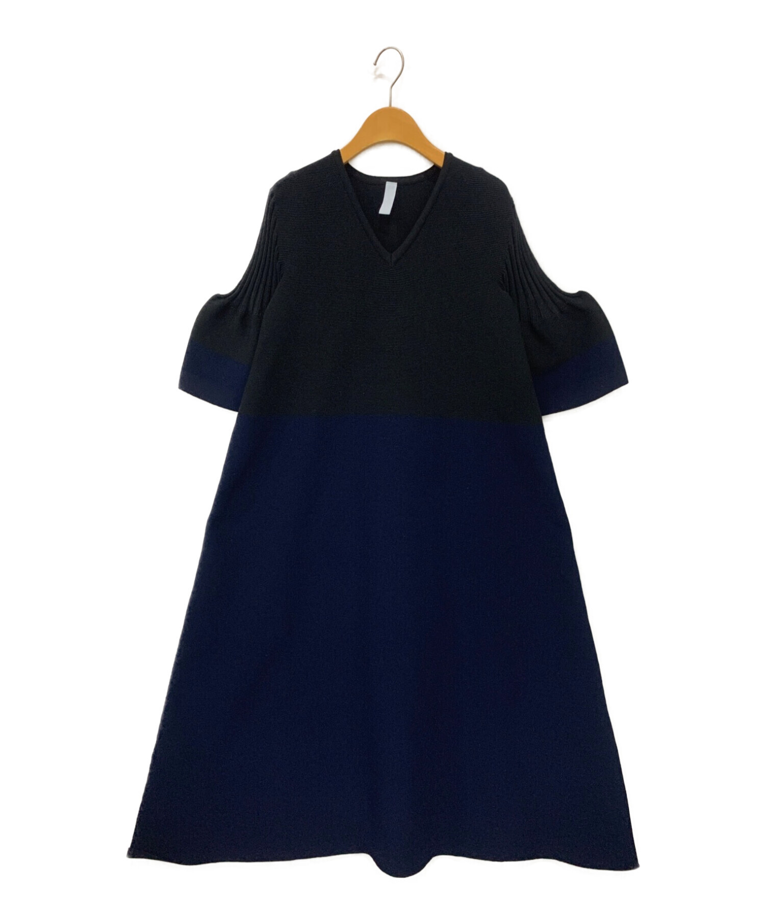 CFCL POTTERY DRESS 1 ブルー ネイビーCFCLを象徴するPOTTE