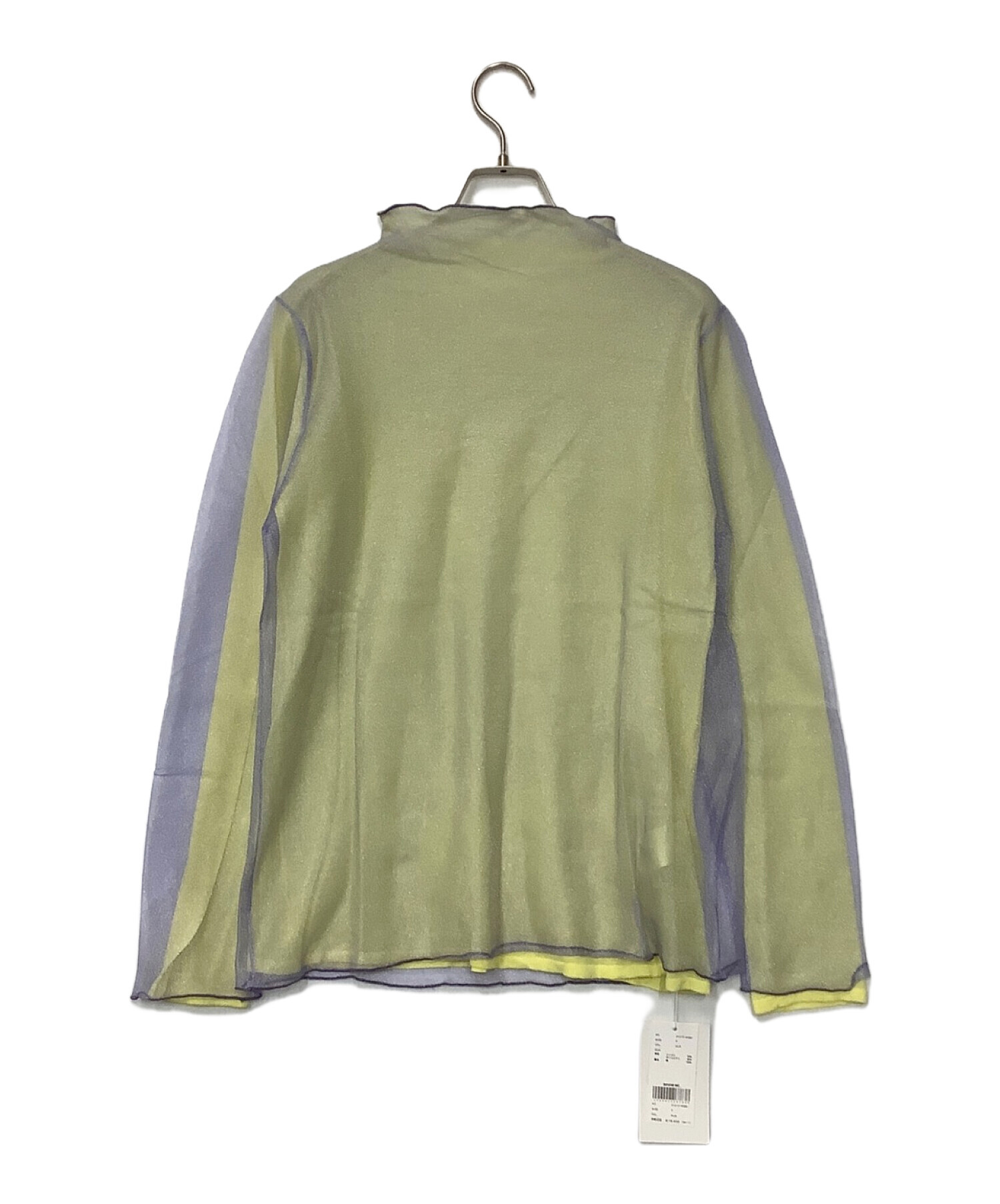 中古・古着通販】AMeLIE (アメリ) SIMPLE DOUBLE COLOR TOP パープル サイズ:F 未使用品｜ブランド・古着通販  トレファク公式【TREFAC FASHION】スマホサイト