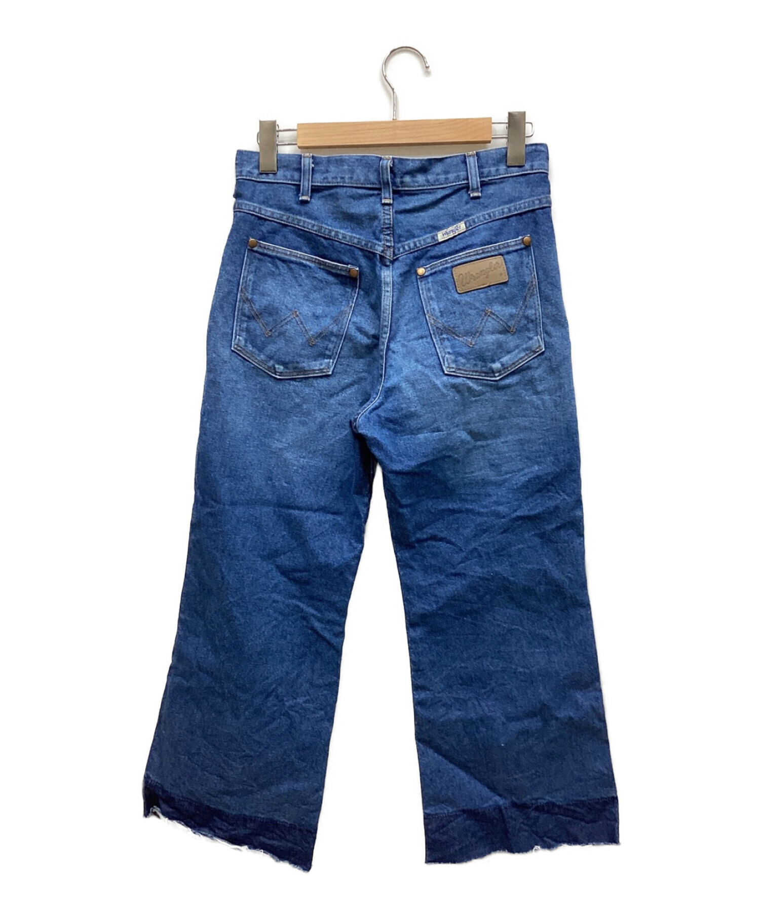 Wrangler (ラングラー) カットオフデニムパンツ ブルー サイズ:M