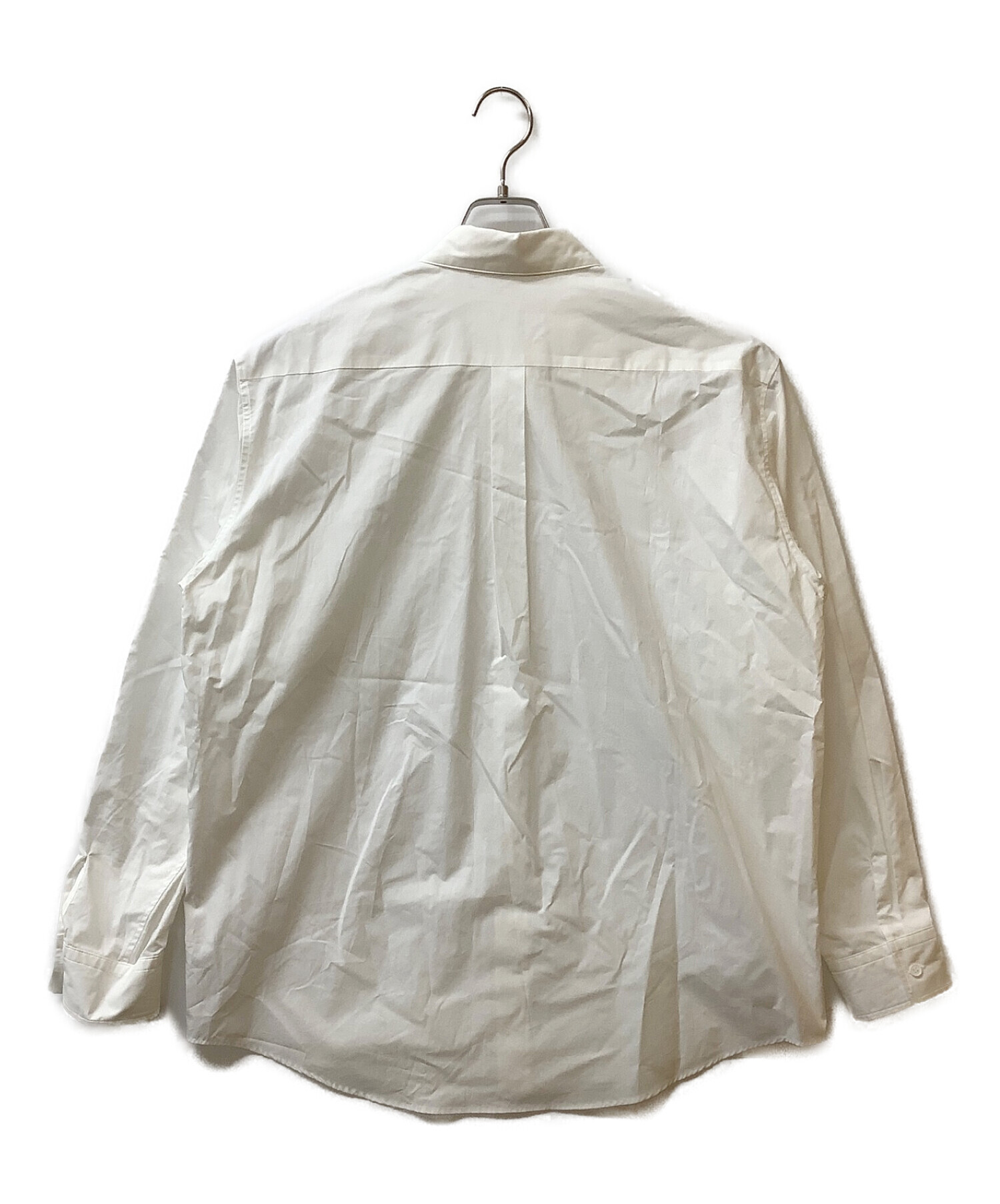 yo BIOTOP (ヨー ビオトープ) Cotton shirt ホワイト サイズ:Free