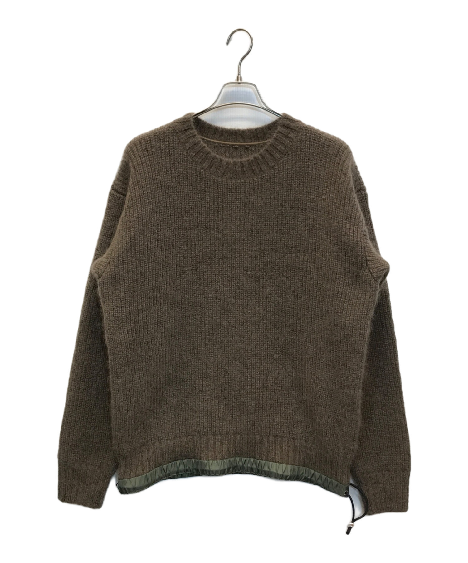 中古・古着通販】sacai (サカイ) Mohair Knit Pullover ブラウン サイズ:2｜ブランド・古着通販  トレファク公式【TREFAC FASHION】スマホサイト