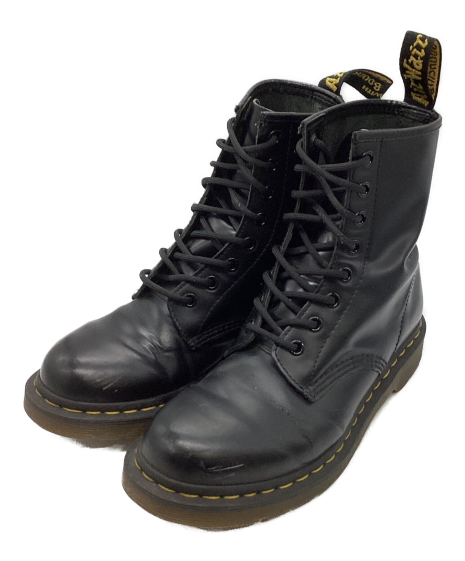 中古・古着通販】Dr.Martens (ドクターマーチン) 8ホールレースアップブーツ ブラック サイズ:USL8｜ブランド・古着通販  トレファク公式【TREFAC FASHION】スマホサイト