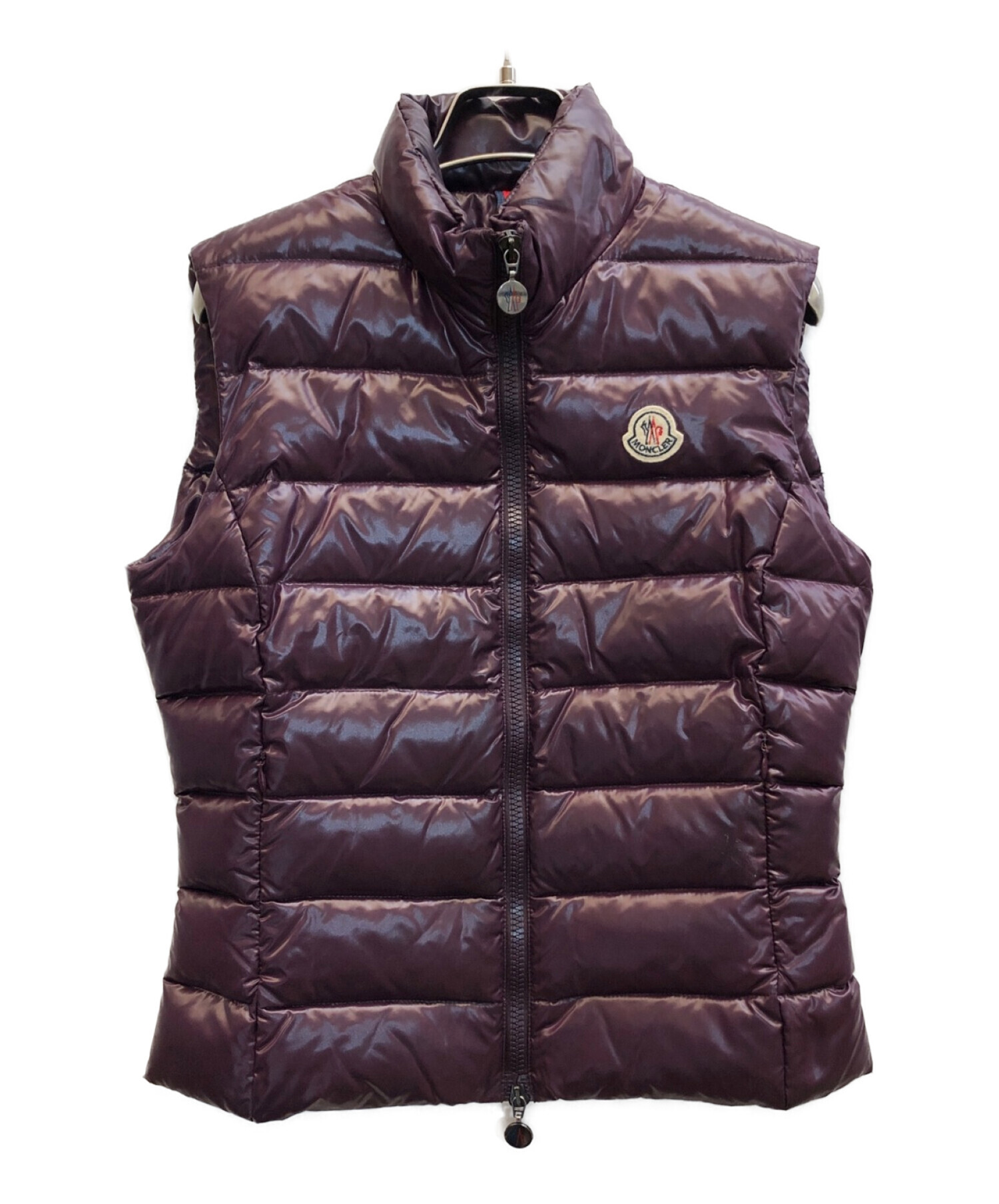 中古・古着通販】MONCLER (モンクレール) ダウンベスト パープル