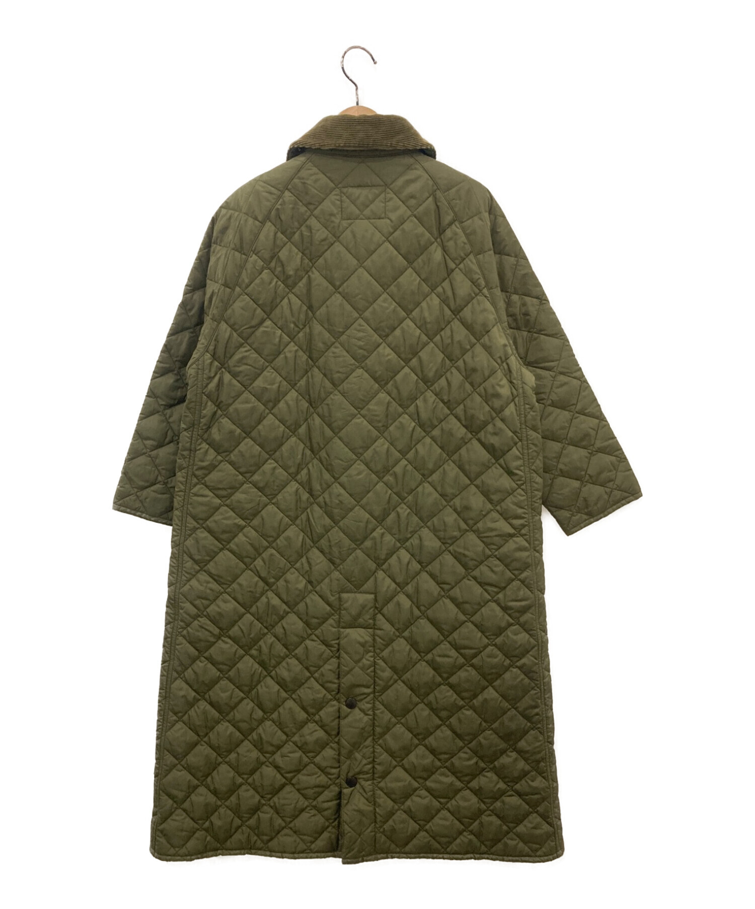 中古・古着通販】Barbour (バブアー) BURGHLEY QUILT オリーブ サイズ