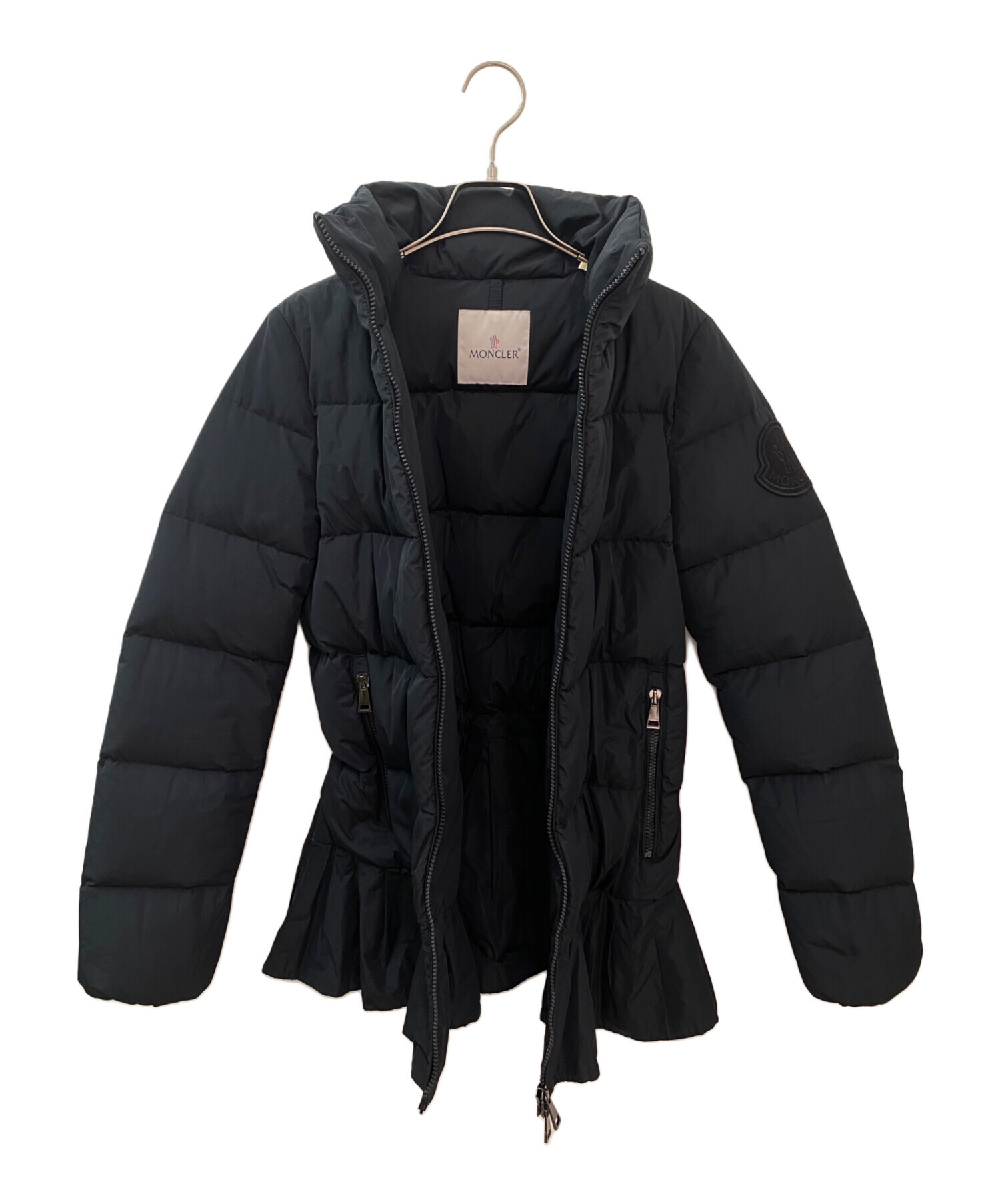 中古・古着通販】MONCLER (モンクレール) BRUNEC/ダウンジャケット ブラック サイズ:０｜ブランド・古着通販  トレファク公式【TREFAC FASHION】スマホサイト