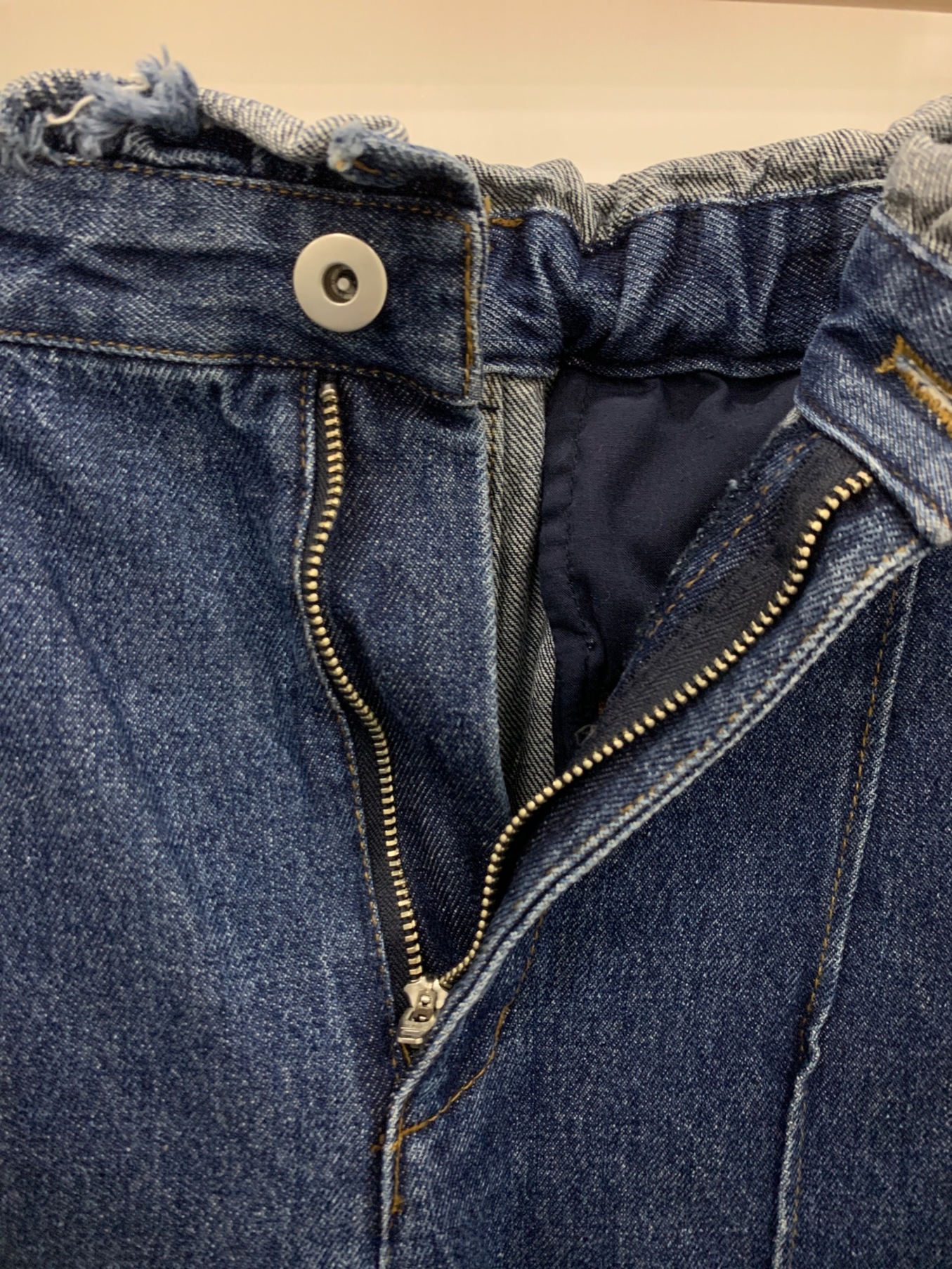 Ameri (アメリ) DOT BUTTON DENIM SET UP インディゴ サイズ:26