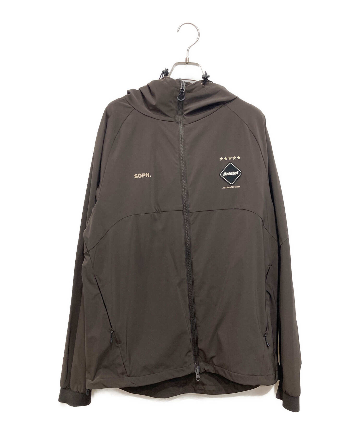 中古・古着通販】F.C.R.B. (エフシーアールビー) 4WAY STRETCH VENTILATION ANTHEM JACKET ブラウン  サイズ:M｜ブランド・古着通販 トレファク公式【TREFAC FASHION】スマホサイト