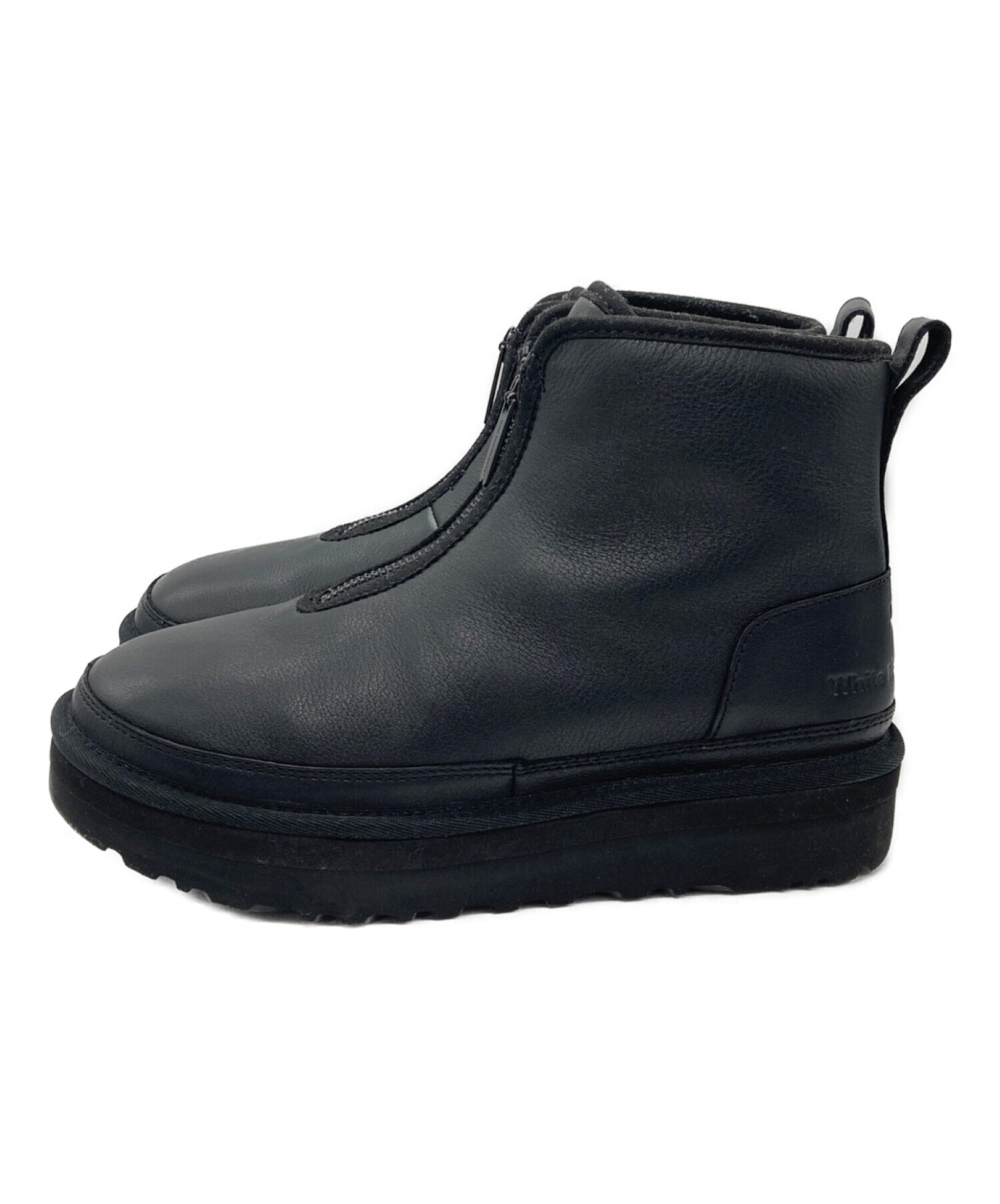 中古・古着通販】UGG (アグ) WHITE MOUNTAINEERING (ホワイトマウンテ二アニング) Neumel High Zip ブラック  サイズ:US8｜ブランド・古着通販 トレファク公式【TREFAC FASHION】スマホサイト