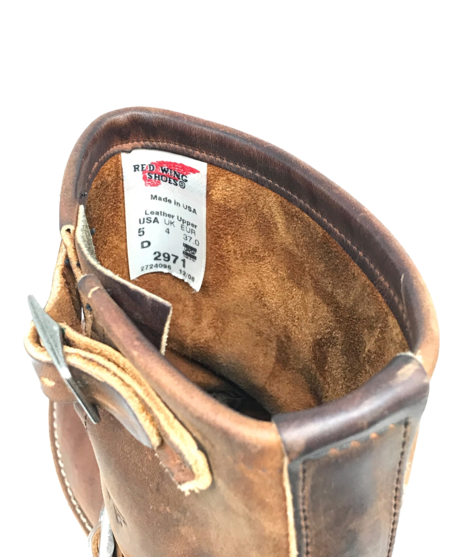 中古・古着通販】RED WING (レッドウィング) エンジニアブーツ ブラウン サイズ:USA 5D｜ブランド・古着通販  トレファク公式【TREFAC FASHION】スマホサイト