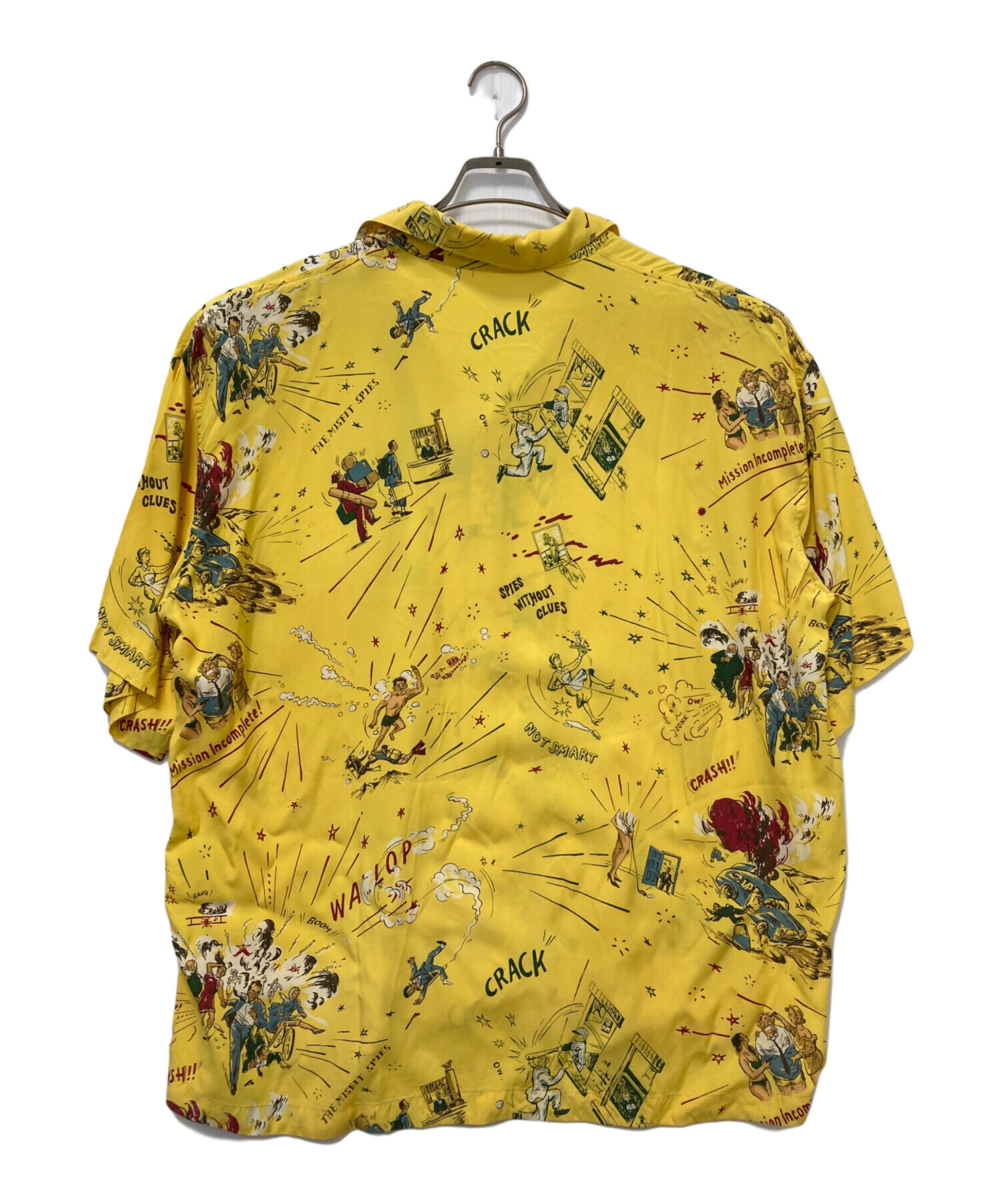 中古・古着通販】Porter Classic (ポータークラシック) 落ちこぼれスパイ ALOHA SHIRT イエロー  サイズ:L｜ブランド・古着通販 トレファク公式【TREFAC FASHION】スマホサイト