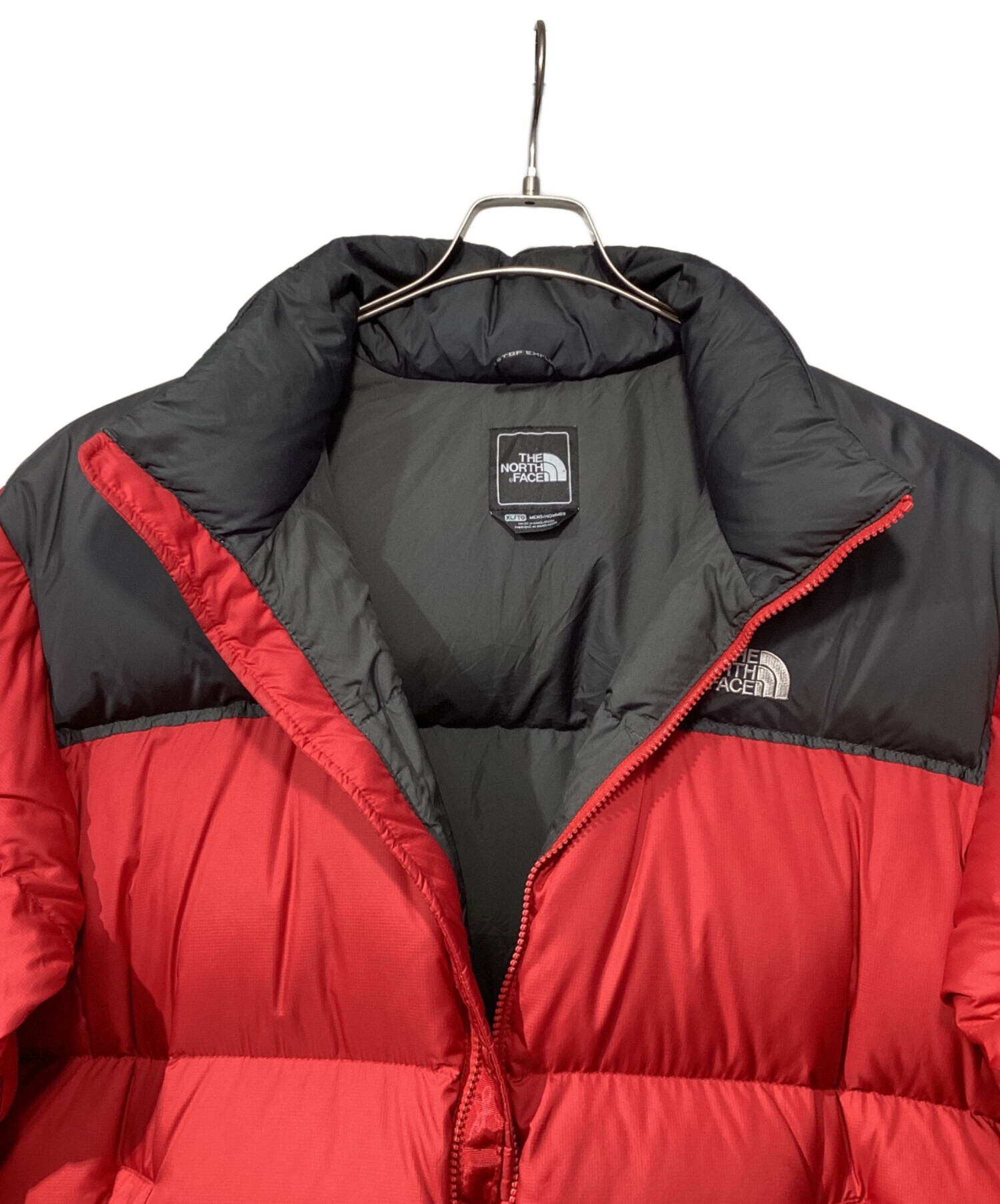 中古・古着通販】THE NORTH FACE (ザ ノース フェイス) ヌプシジャケット レッド×グレー サイズ:XL｜ブランド・古着通販  トレファク公式【TREFAC FASHION】スマホサイト