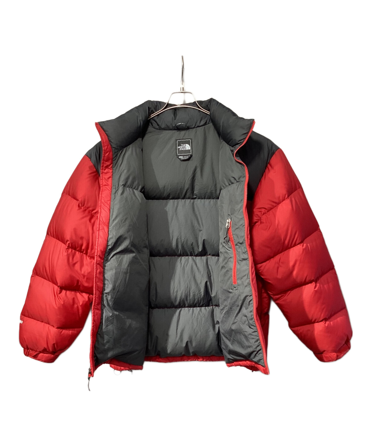 中古・古着通販】THE NORTH FACE (ザ ノース フェイス) ヌプシジャケット レッド×グレー サイズ:XL｜ブランド・古着通販  トレファク公式【TREFAC FASHION】スマホサイト