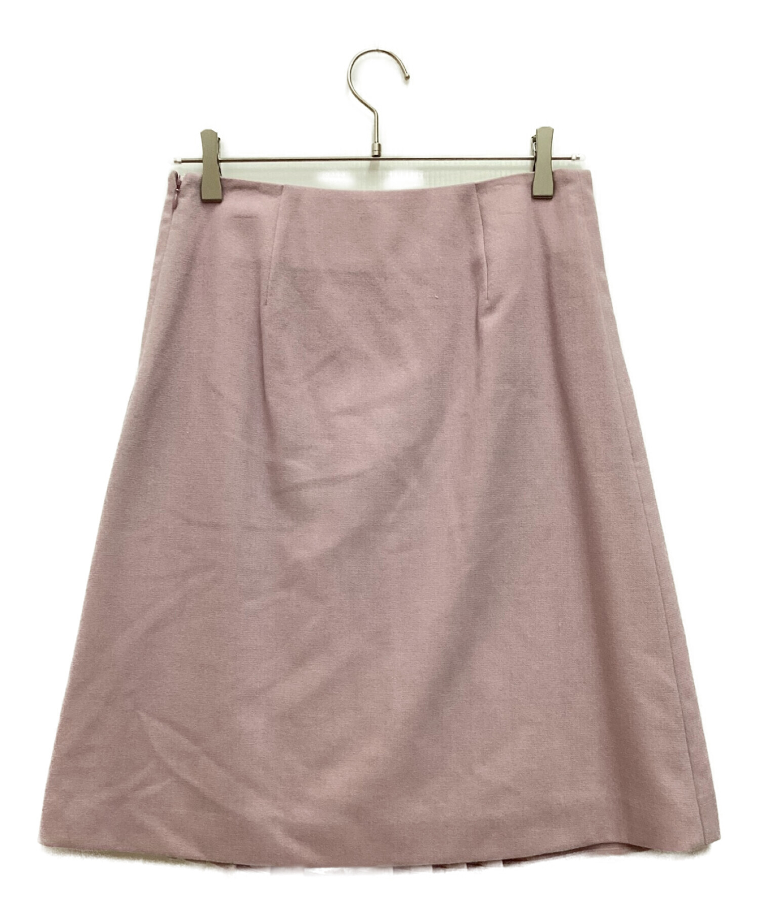 EPOCA (エポカ) 箔加工プリーツスカート ピンク サイズ:40