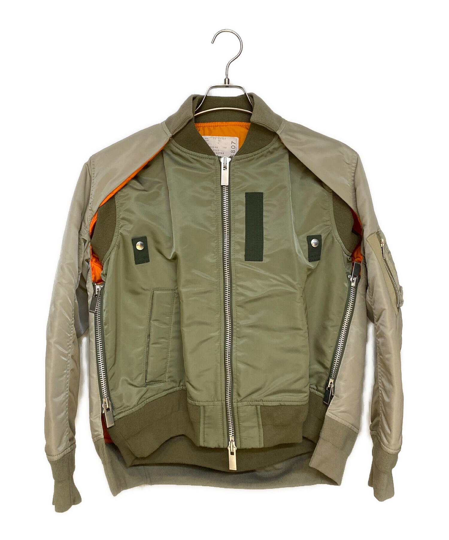 大特価 新品未使用 Nylon Blouson sacai Twill 23ss Vest Nylon Twill ...