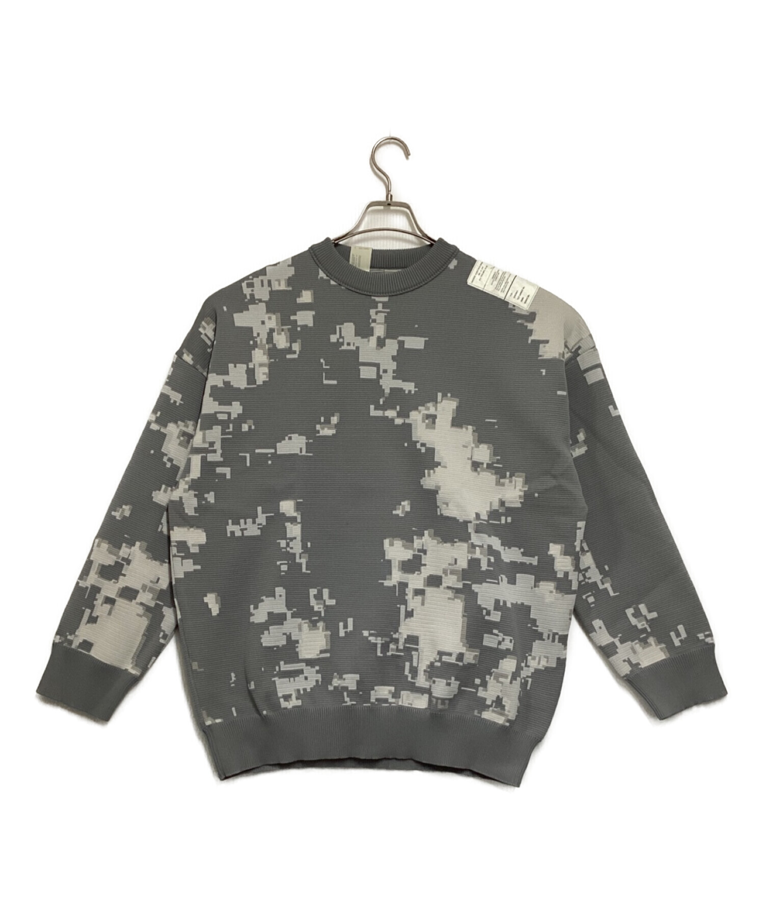 中古・古着通販】N.HOOLYWOOD (エヌ ハリウッド) CREWNECK KNIT -CAMO