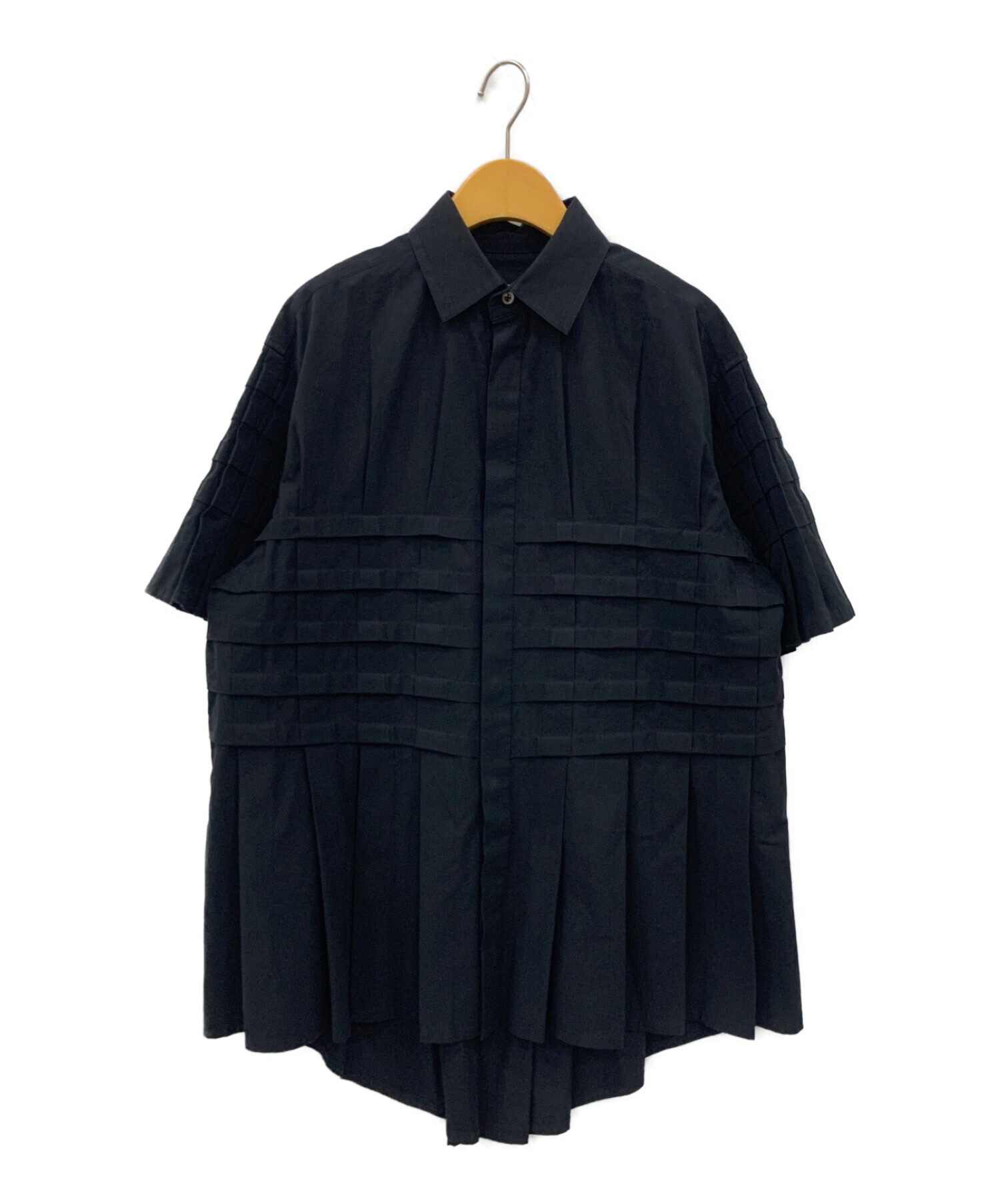 中古・古着通販】BELPER (ベルパー) TUCKED COTTON TWILL SHIRT ...