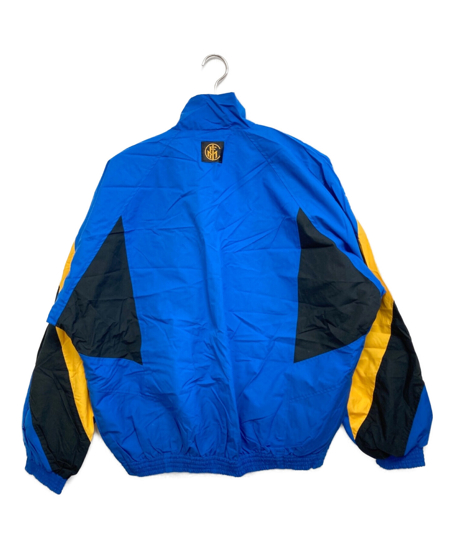 UMBRO (アンブロ) 90’s ナイロンジャケット ブルー×イエロー サイズ:L