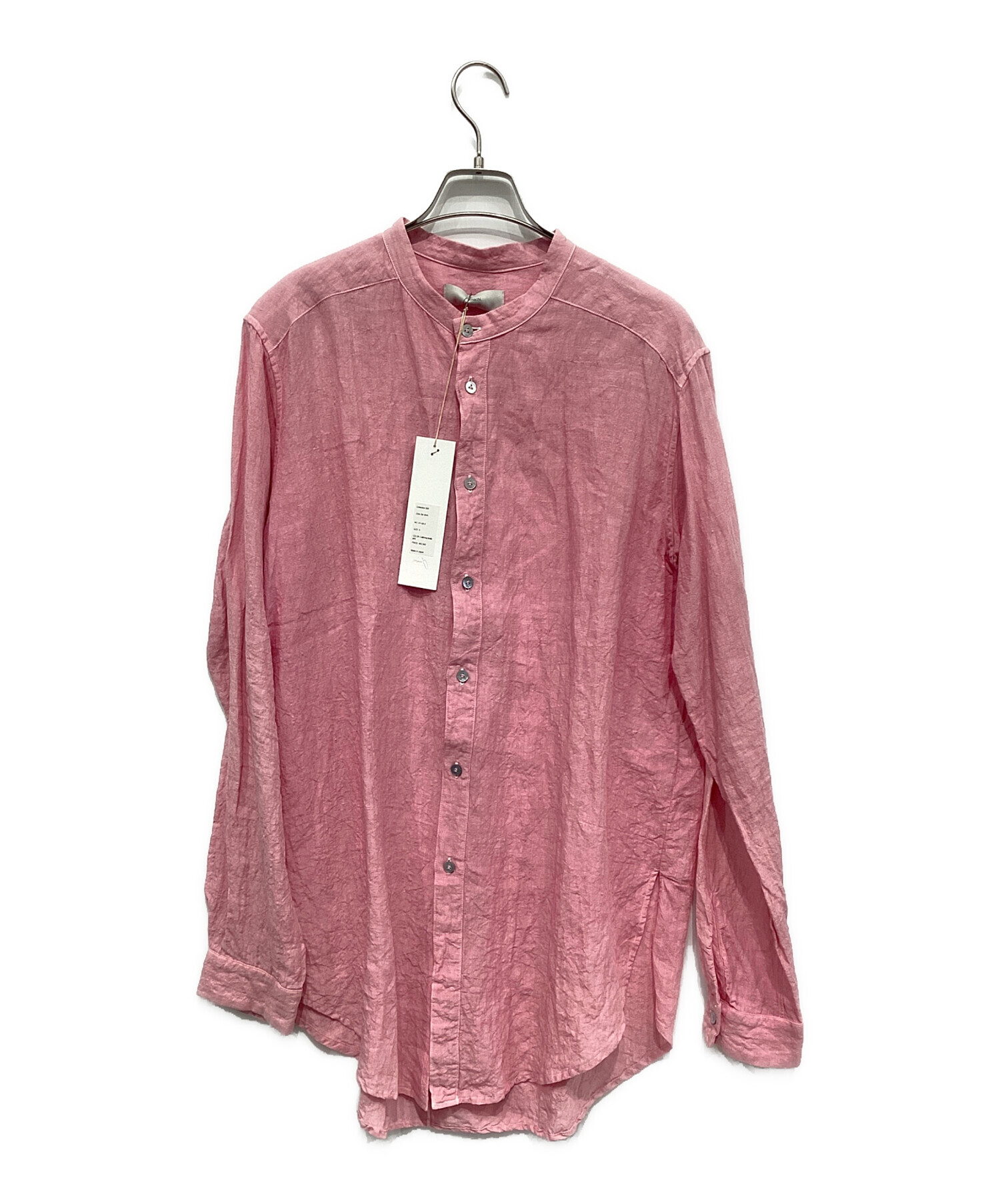 中古・古着通販】amachi. (アマチ) AY00-2 Side Slit Shirt Pink サイズ:5 未使用品｜ブランド・古着通販  トレファク公式【TREFAC FASHION】スマホサイト