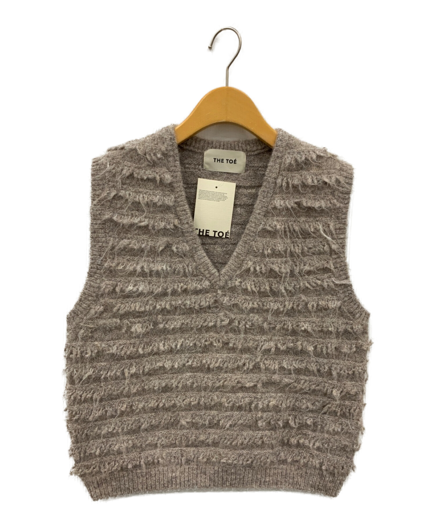 THE TOE 新品タグ付きCHÂTELET KNIT VEST - ジャケット・アウター