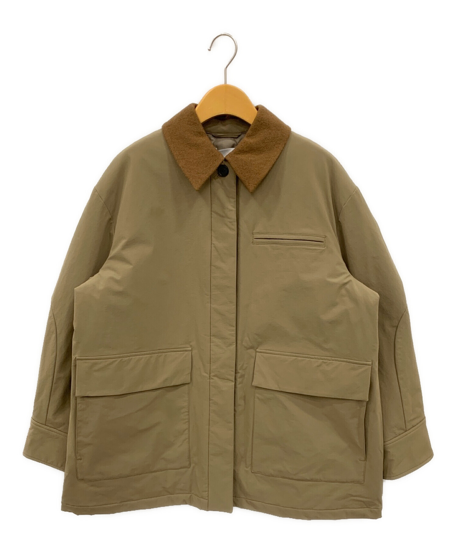 CLANE (クラネ) OVER QUILTING HUNTING JACKET カーキ サイズ:1