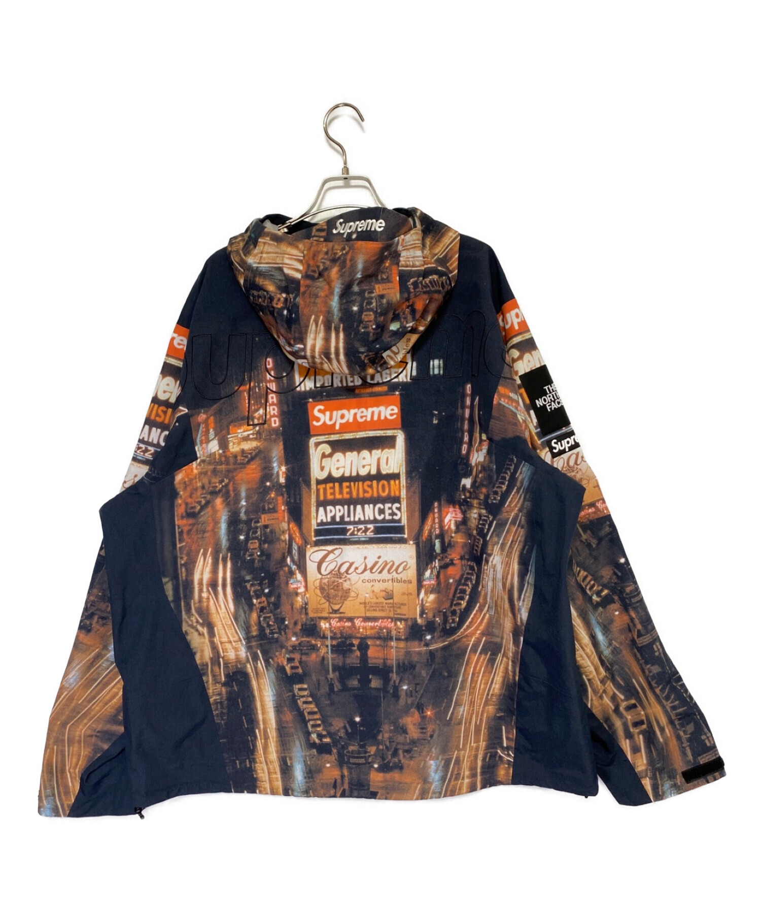 SUPREME (シュプリーム) THE NORTH FACE (ザ ノース フェイス) Taped Seam Shell Jacket マルチカラー  サイズ:XL