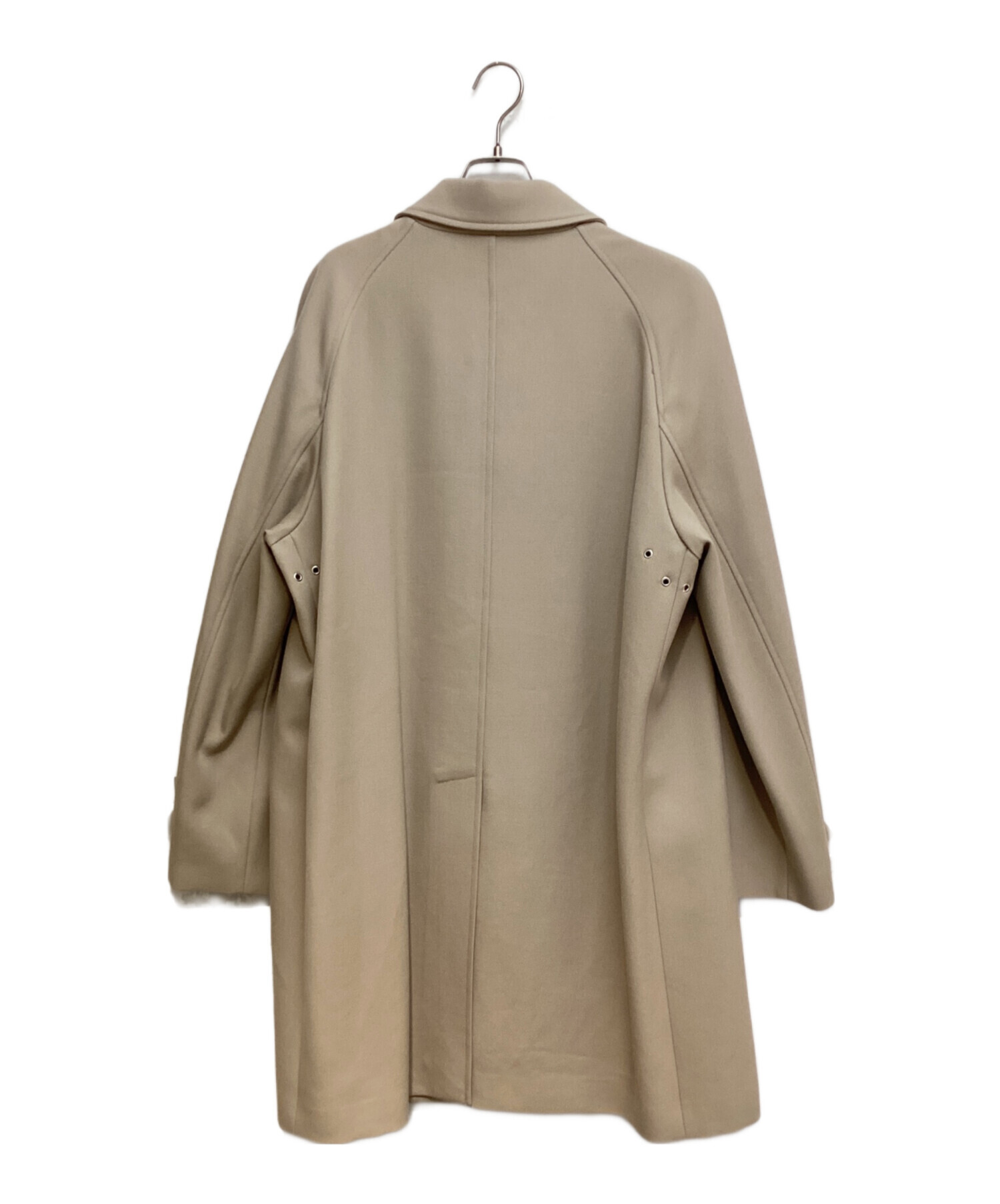 中古・古着通販】Maison Margiela (メゾンマルジェラ) 18SS Raglan Sleeve Stencil Collar Coat （ラグランスリーブステンカラーコート） ベージュ サイズ:50｜ブランド・古着通販 トレファク公式【TREFAC FASHION】スマホサイト