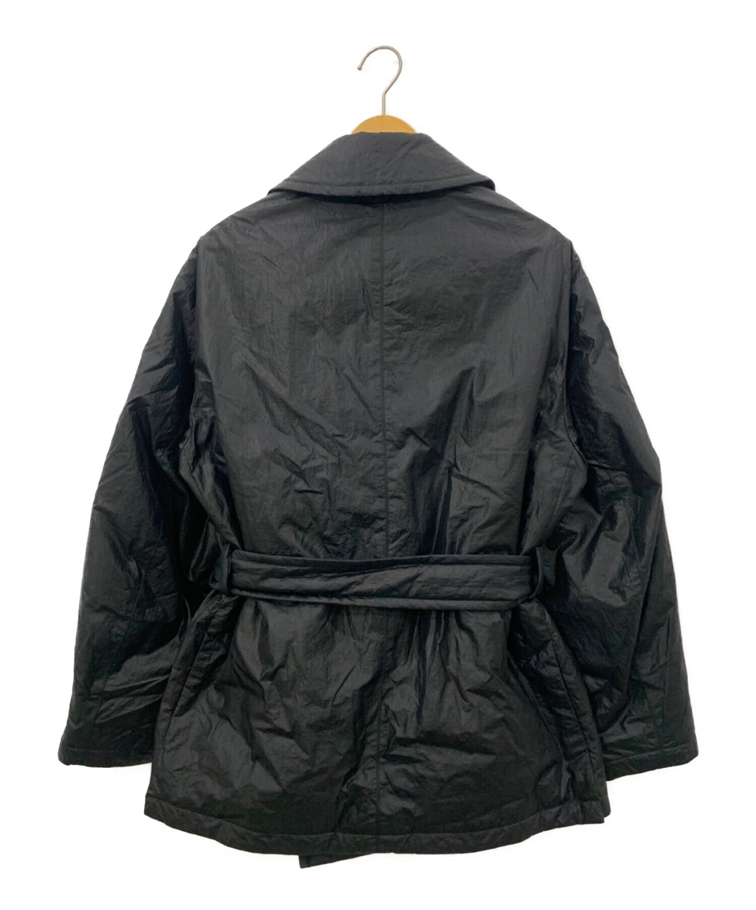 中古・古着通販】Ameri (アメリ) LADY OVER ECO DOWN COAT ブラック