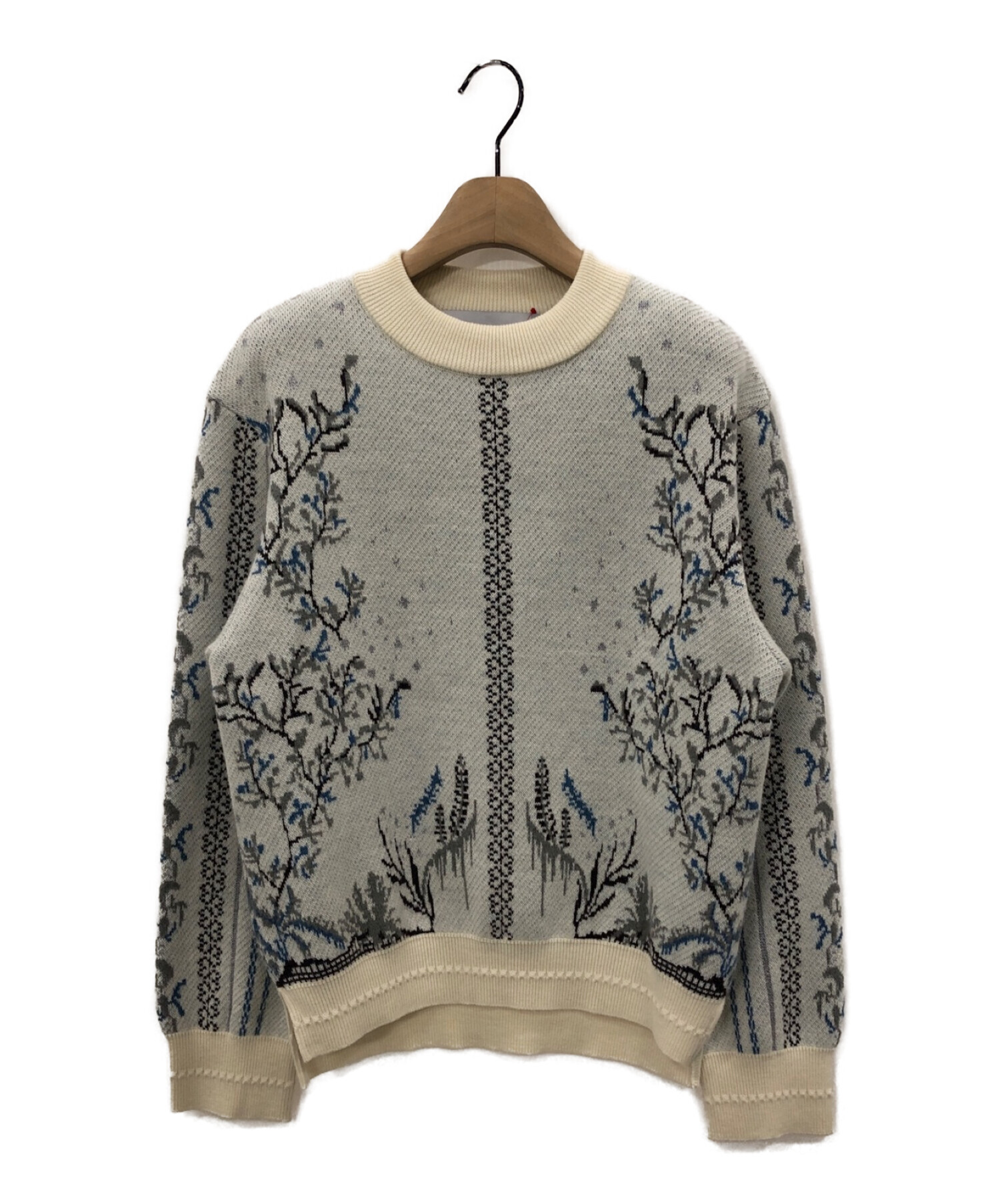 MURRAL (ミューラル) Snow cover knit sweater ホワイト サイズ:F