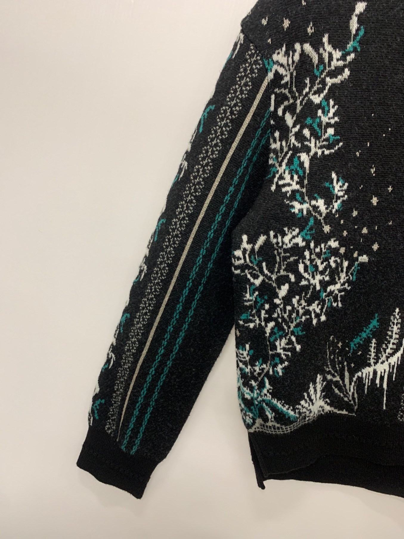 MURRAL (ミューラル) Snow cover knit sweater ブラック サイズ:F