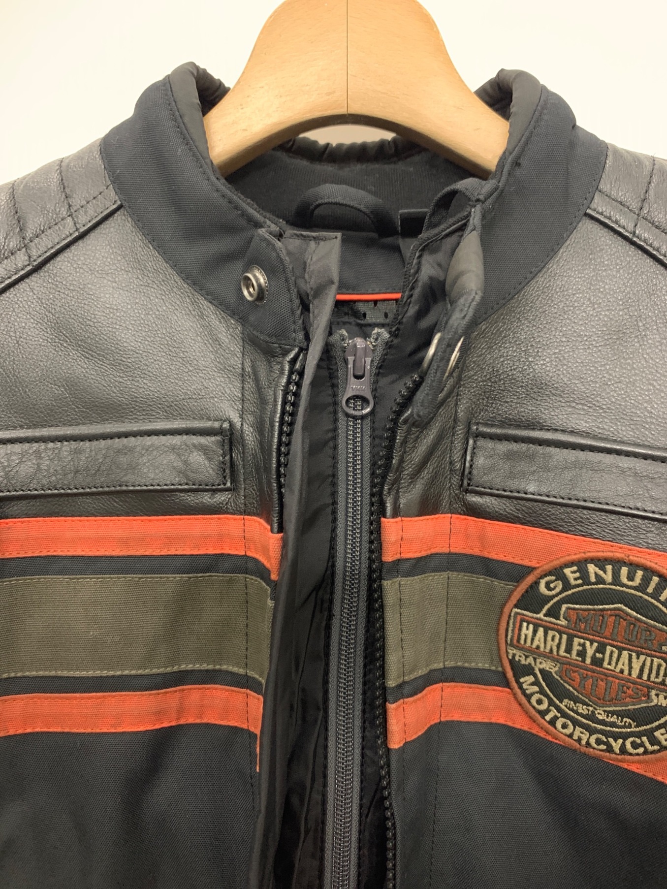 中古・古着通販】HARLEY-DAVIDSON (ハーレーダビッドソン) トリプルベントシステムラトランド・ライディングジャケット ブラック  サイズ:S｜ブランド・古着通販 トレファク公式【TREFAC FASHION】スマホサイト