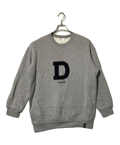 中古・古着通販】DOUBLE STANDARD CLOTHING (ダブルスタンダードクロージング) Dロゴ裏起毛プルオーバー グレー  サイズ:F｜ブランド・古着通販 トレファク公式【TREFAC FASHION】スマホサイト