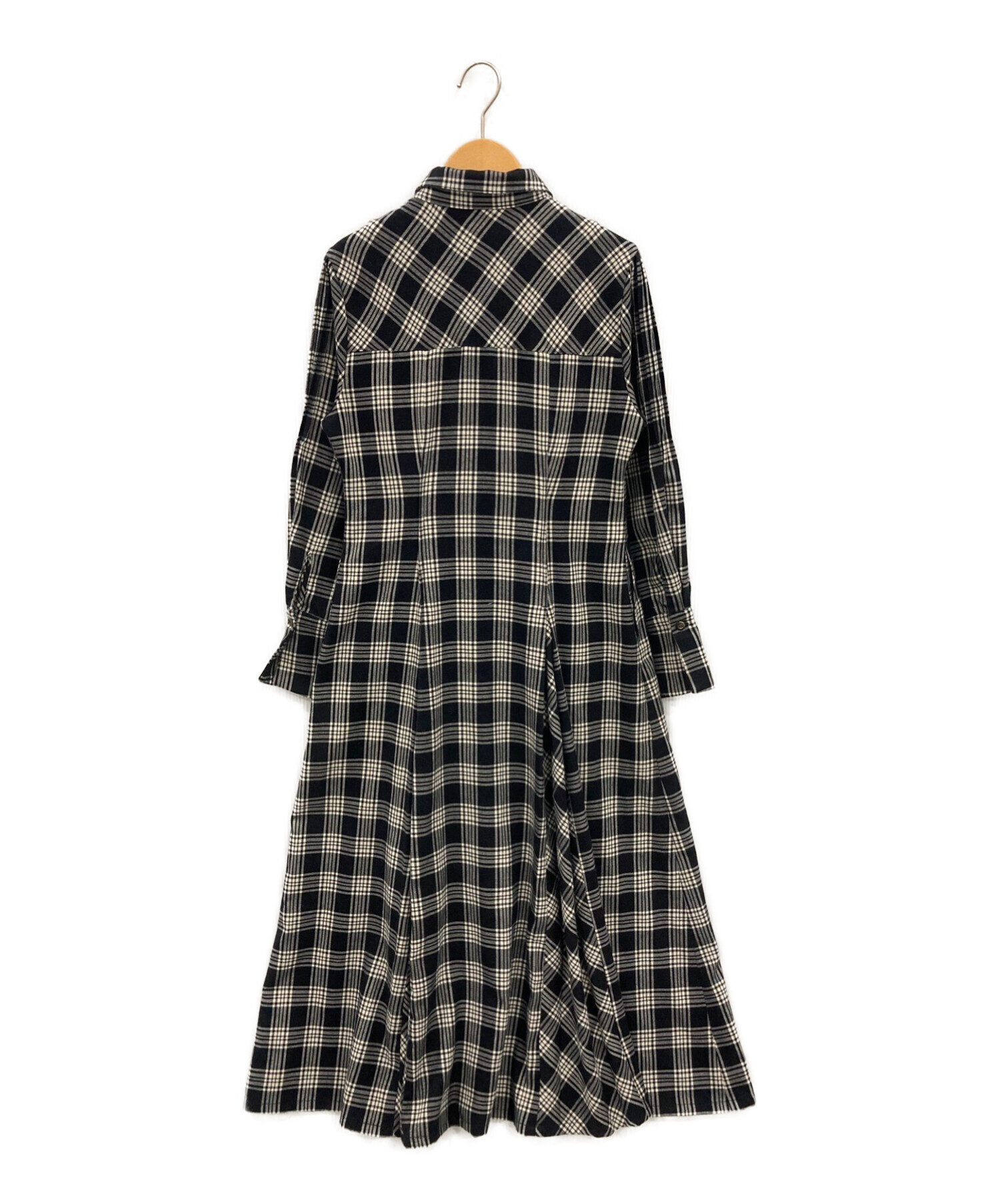 中古・古着通販】Her lip to (ハーリップトゥ) Checkered Pleats Long