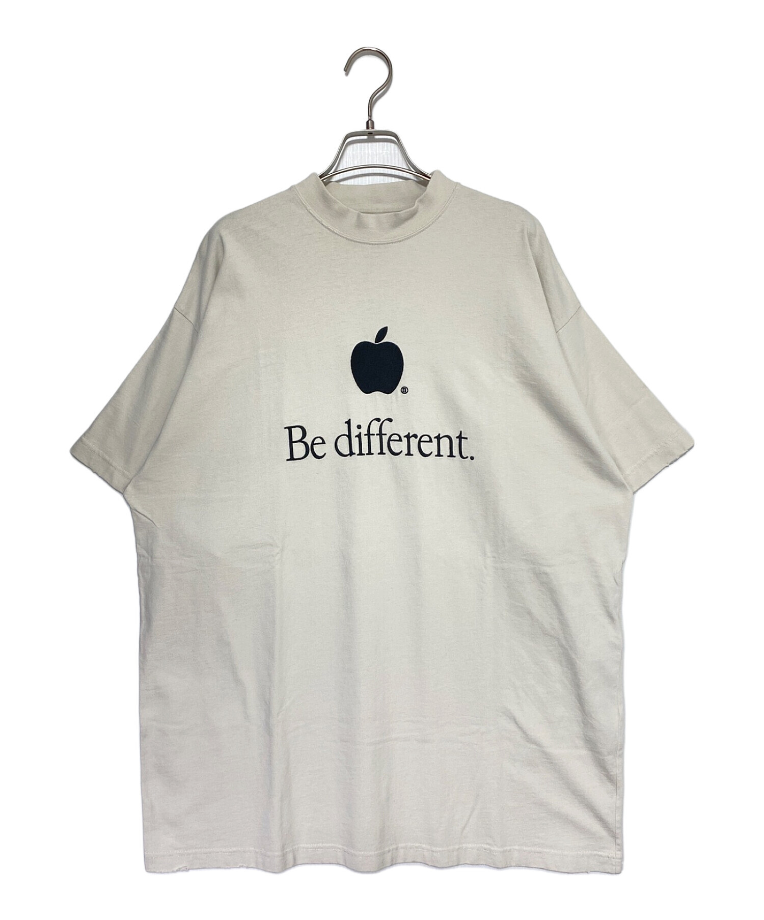 中古・古着通販】BALENCIAGA (バレンシアガ) Be different Tee アイボリー サイズ:L｜ブランド・古着通販  トレファク公式【TREFAC FASHION】スマホサイト