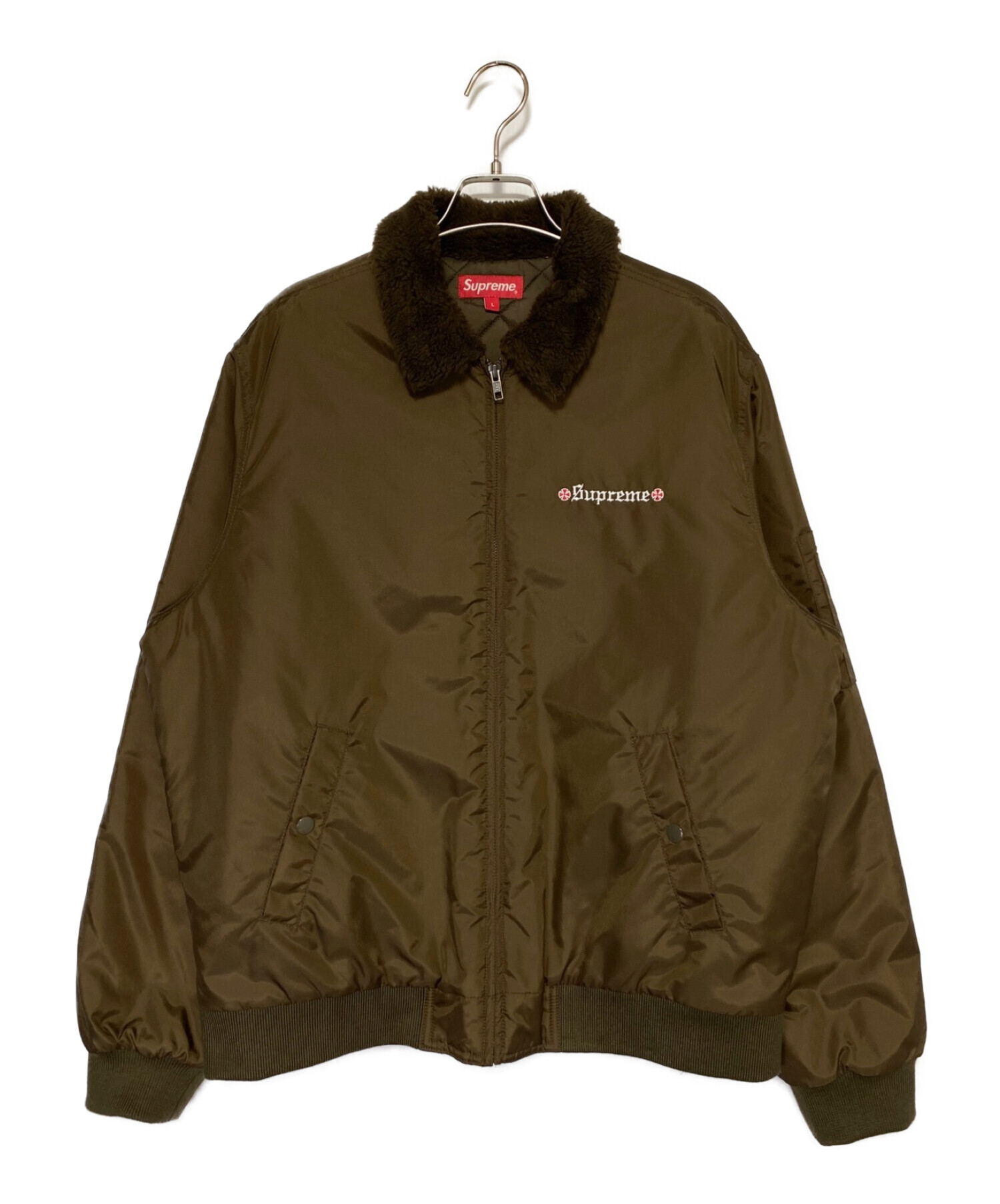 supreme independent bomber jacket ジャケット - ナイロンジャケット