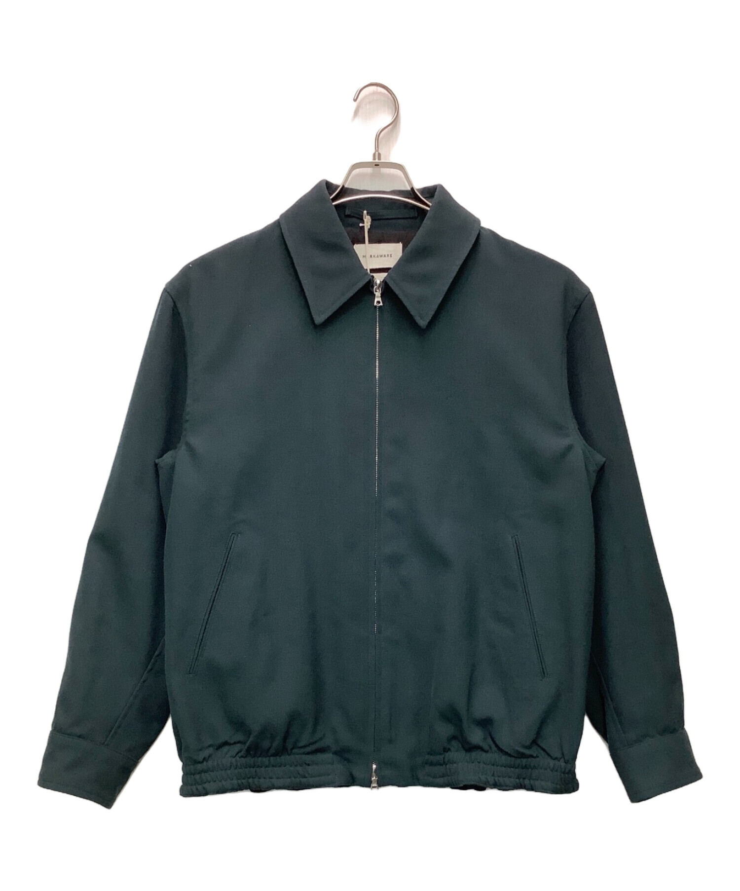 中古・古着通販】MARKAWARE (マーカウェア) ORGANIC WOOL SURVIVAL CLOTH SPORTS JACKET  ダークグリーン サイズ:2｜ブランド・古着通販 トレファク公式【TREFAC FASHION】スマホサイト