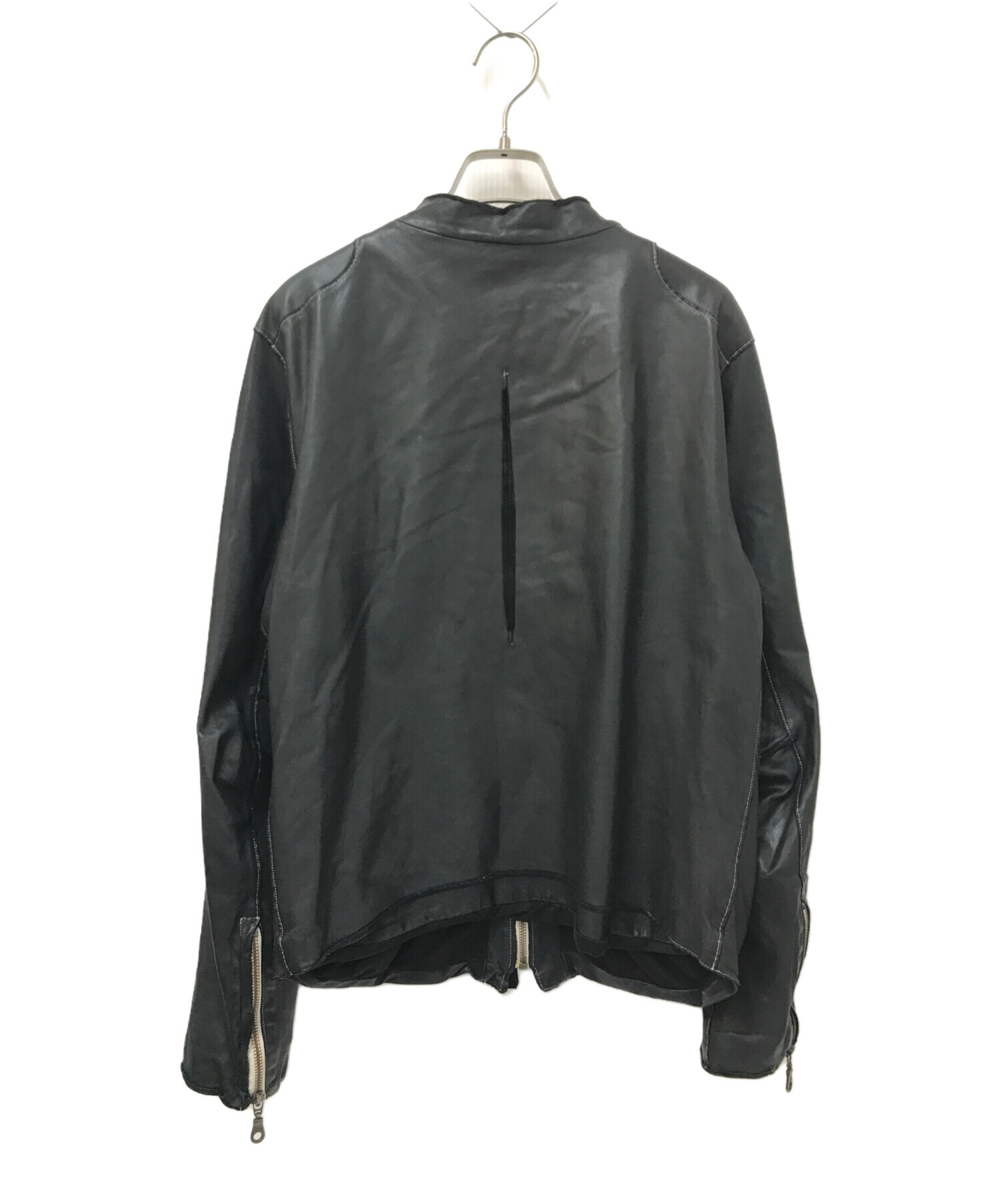 sisii (シシ) レザージャケット ブラック サイズ:M