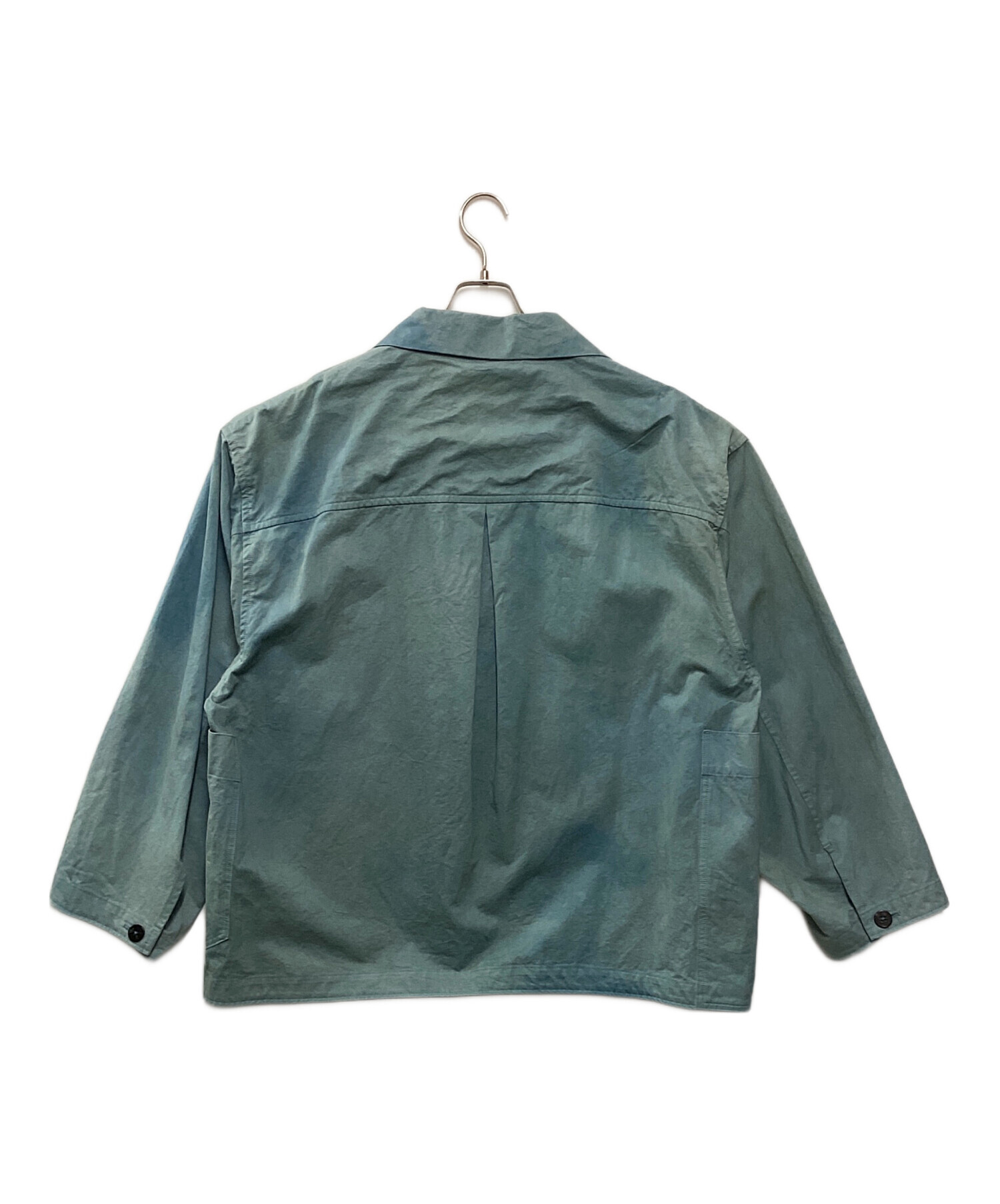 中古・古着通販】amachi. (アマチ) MEETING JACKET - FO ブルーグリーン サイズ:5｜ブランド・古着通販  トレファク公式【TREFAC FASHION】スマホサイト