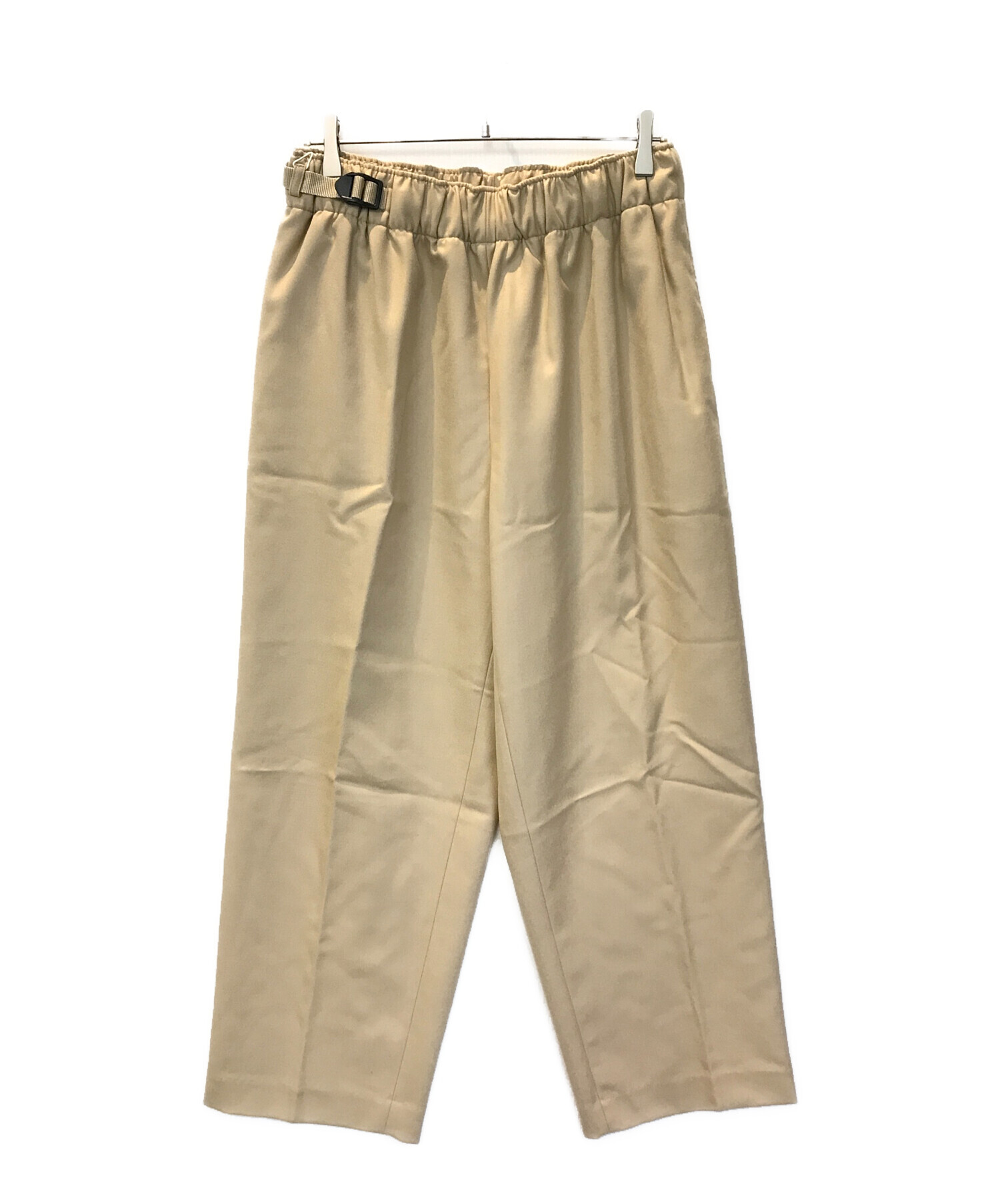 中古・古着通販】REVERBERATE (リバーバレイト) BELTED TROUSERS TYPE-3 ベージュ サイズ:F  未使用品｜ブランド・古着通販 トレファク公式【TREFAC FASHION】スマホサイト