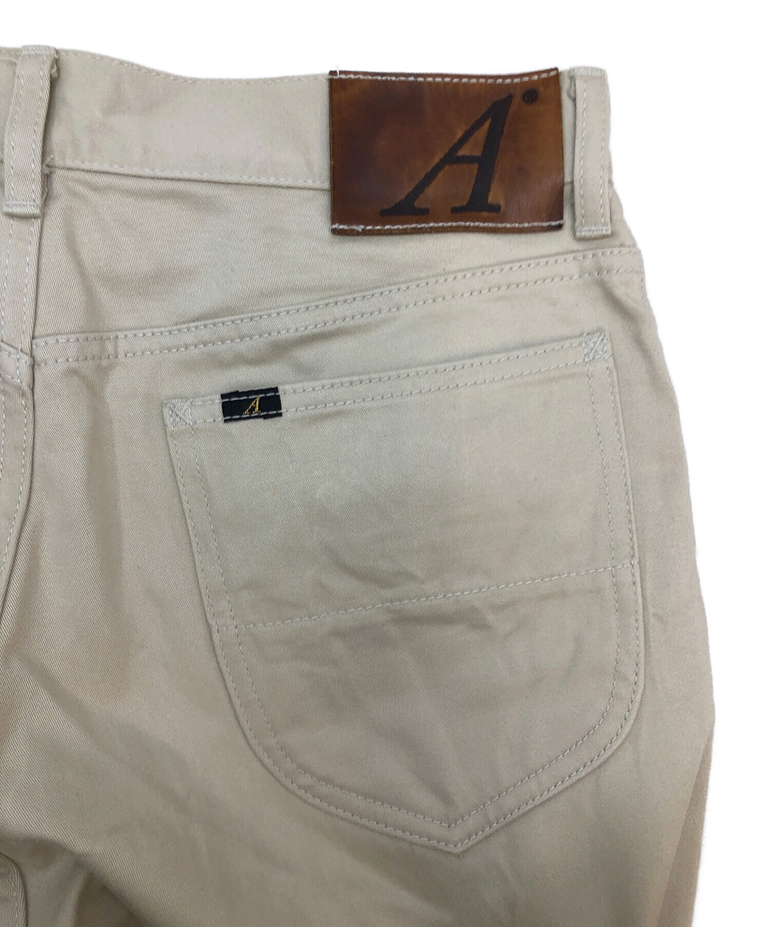 中古・古着通販】ANATOMICA (アナトミカ) ストレートパンツ ベージュ 