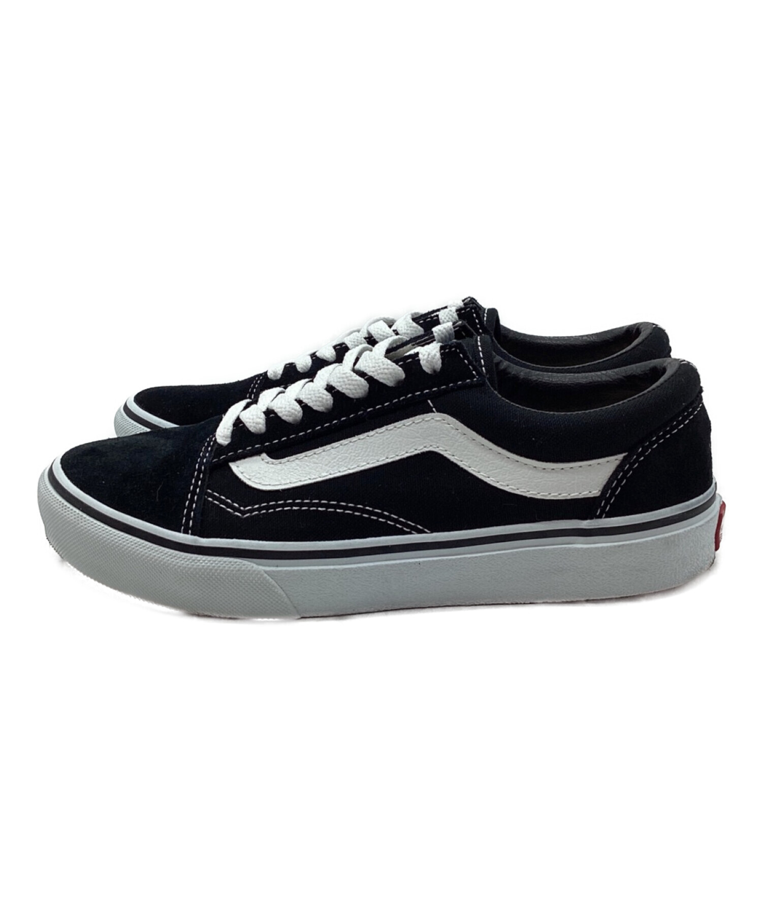 中古・古着通販】VANS (バンズ) ローカットスニーカー ブラック サイズ