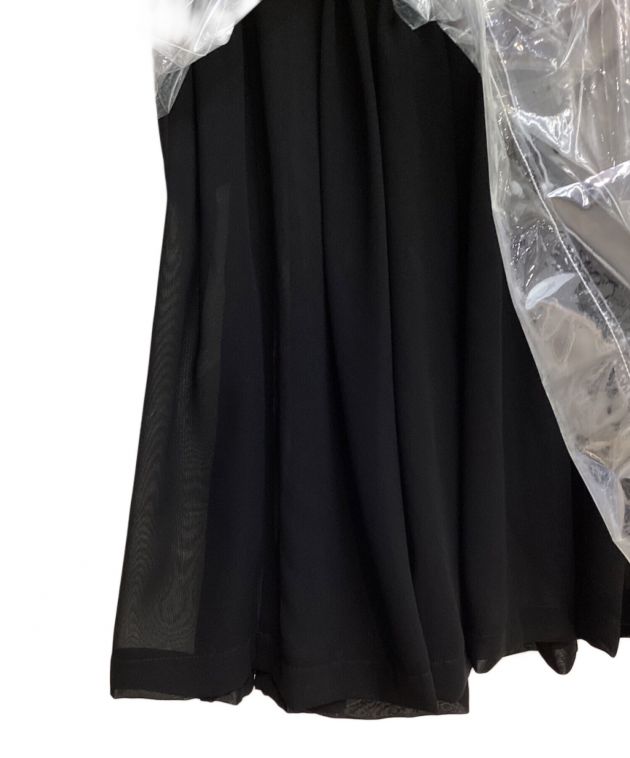 COMME des GARCONS (コムデギャルソン) Vinyl Layered Skirt （ビニールレイヤードスカート） ブラック サイズ:XS