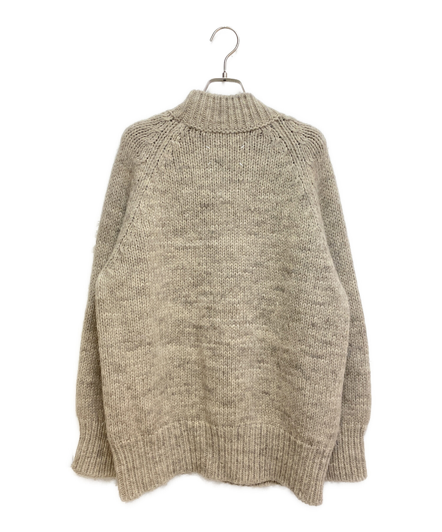 中古・古着通販】Maison Margiela (メゾンマルジェラ) ALPACA HINECK KNIT SWEATER(アルパカハイネックニットセーター)  ベージュ サイズ:S｜ブランド・古着通販 トレファク公式【TREFAC FASHION】スマホサイト