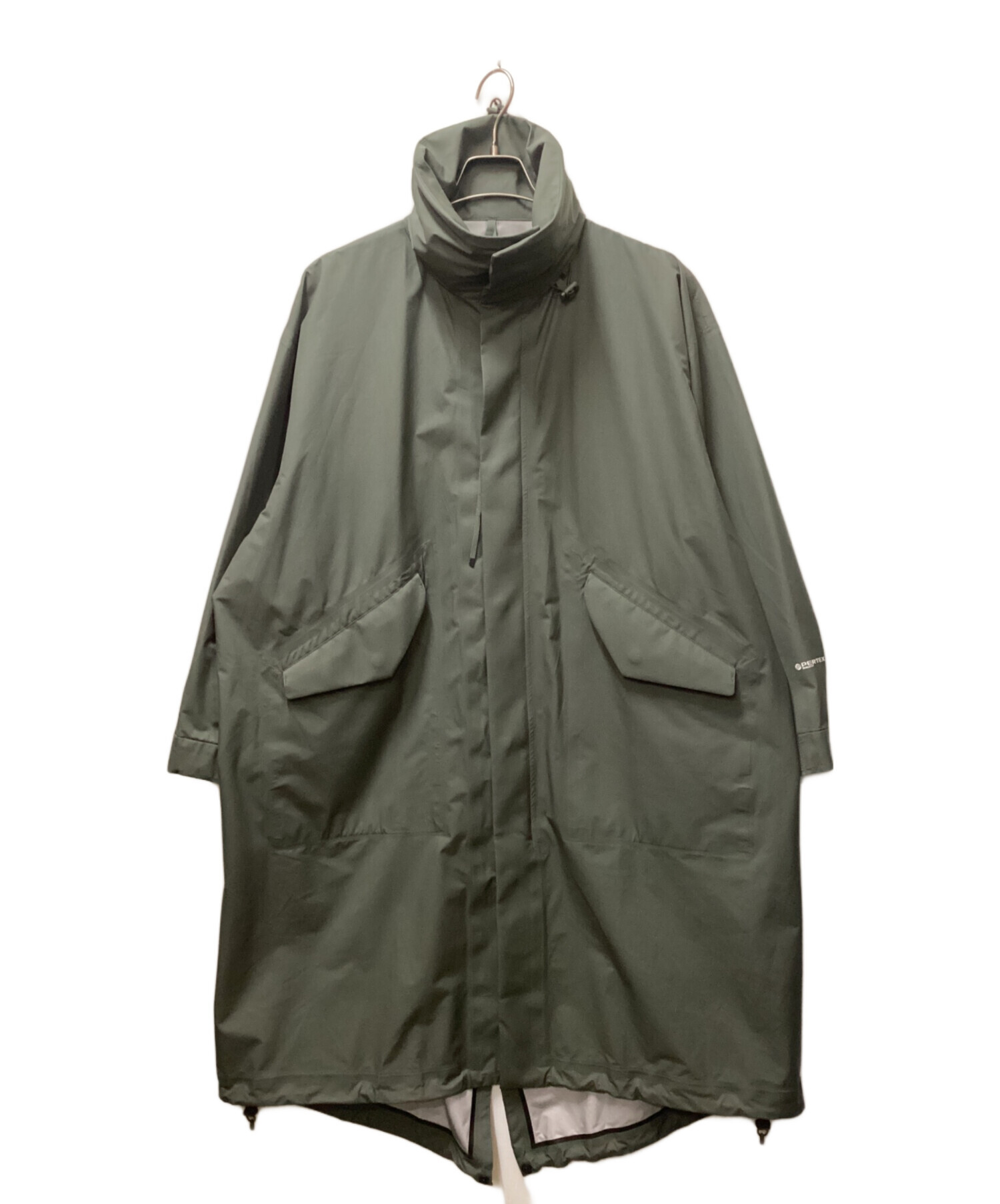 HYKE (ハイク) M-65 TYPE MODS COAT/ナイロンモッズコート グリーン サイズ:S