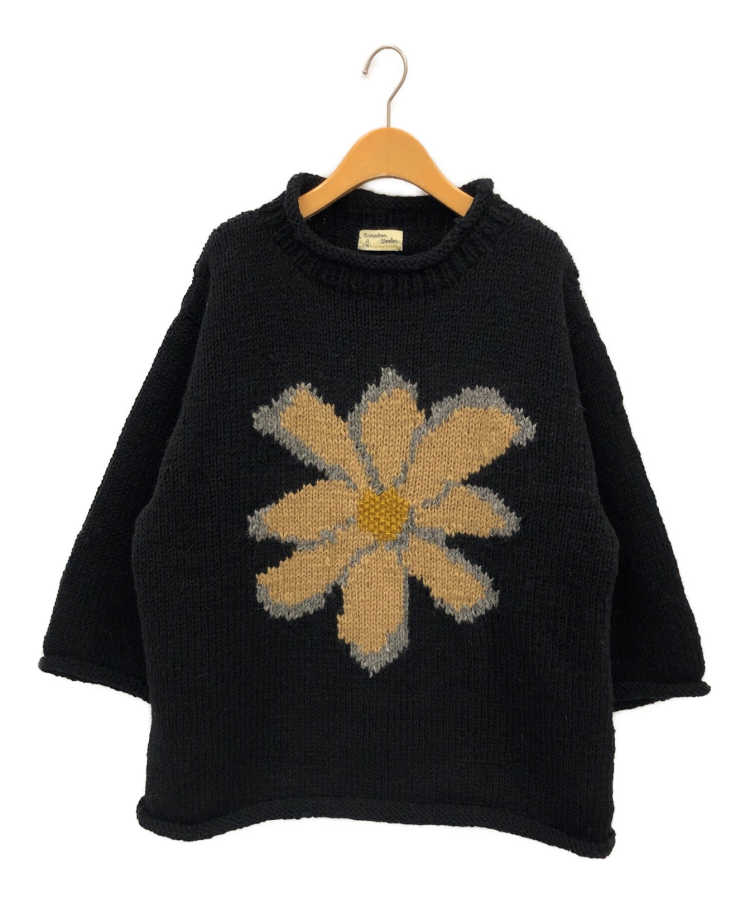 中古・古着通販】MacMahon Knitting Mills By Niche (マクマホンニッティングミルズ バイ ニッチ) All Roll  Neck Knit 