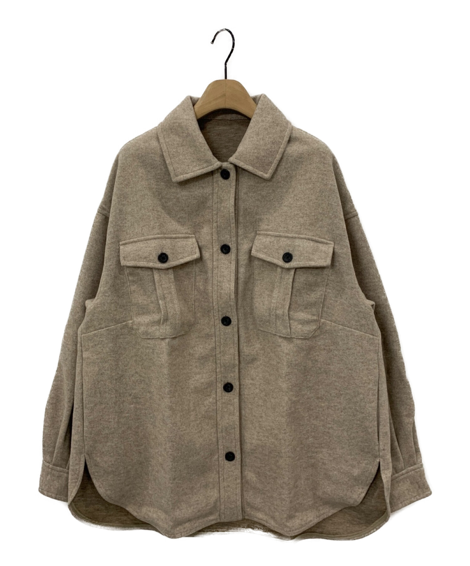 肩幅56cmNIL DUE / NIL UN シャツジャケット(2着セット)
