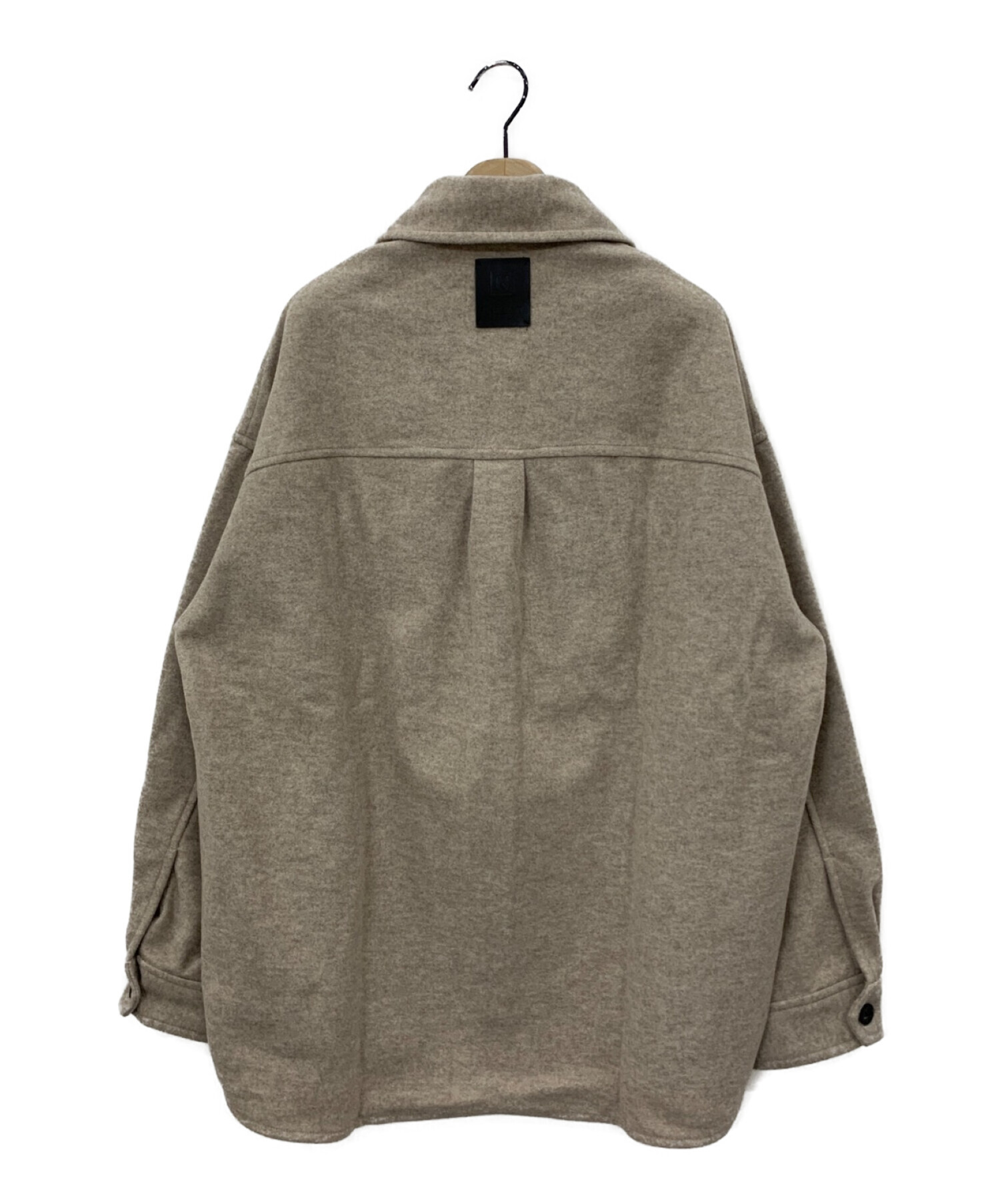肩幅56cmNIL DUE / NIL UN シャツジャケット(2着セット)